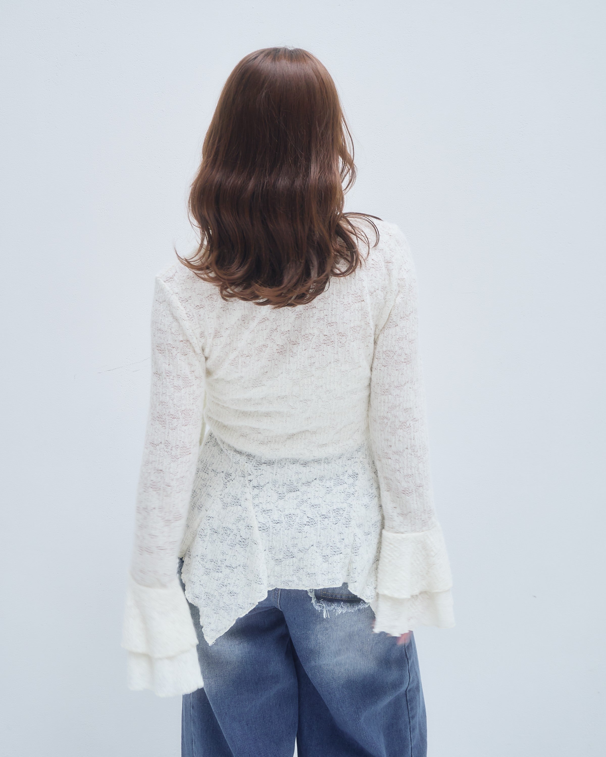 model:155cm/アイボリー