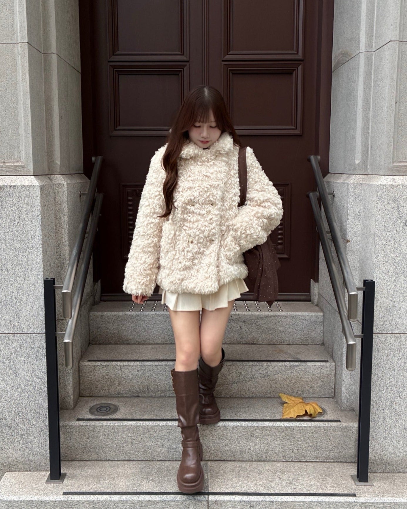 Bijou ribbon tote bag