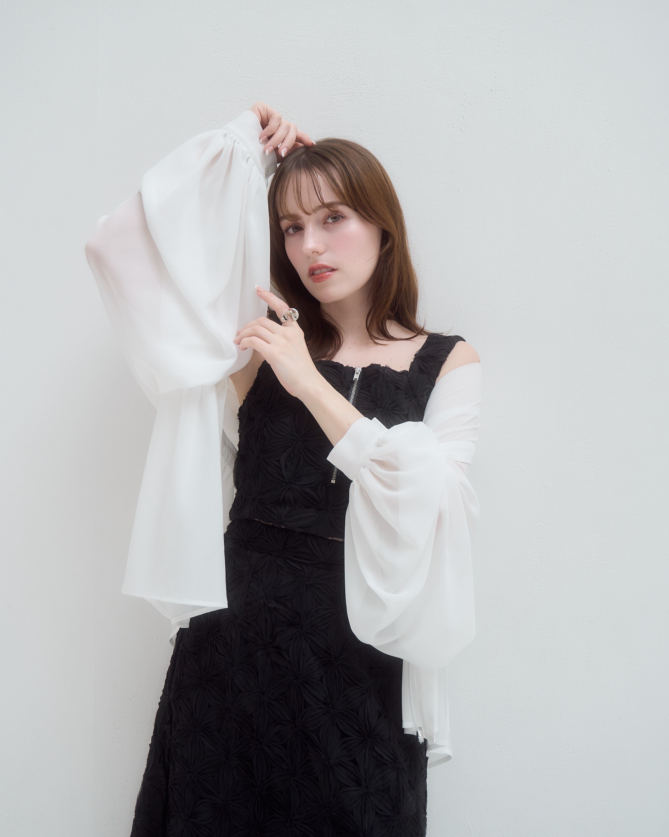 model:160cm/アイボリー