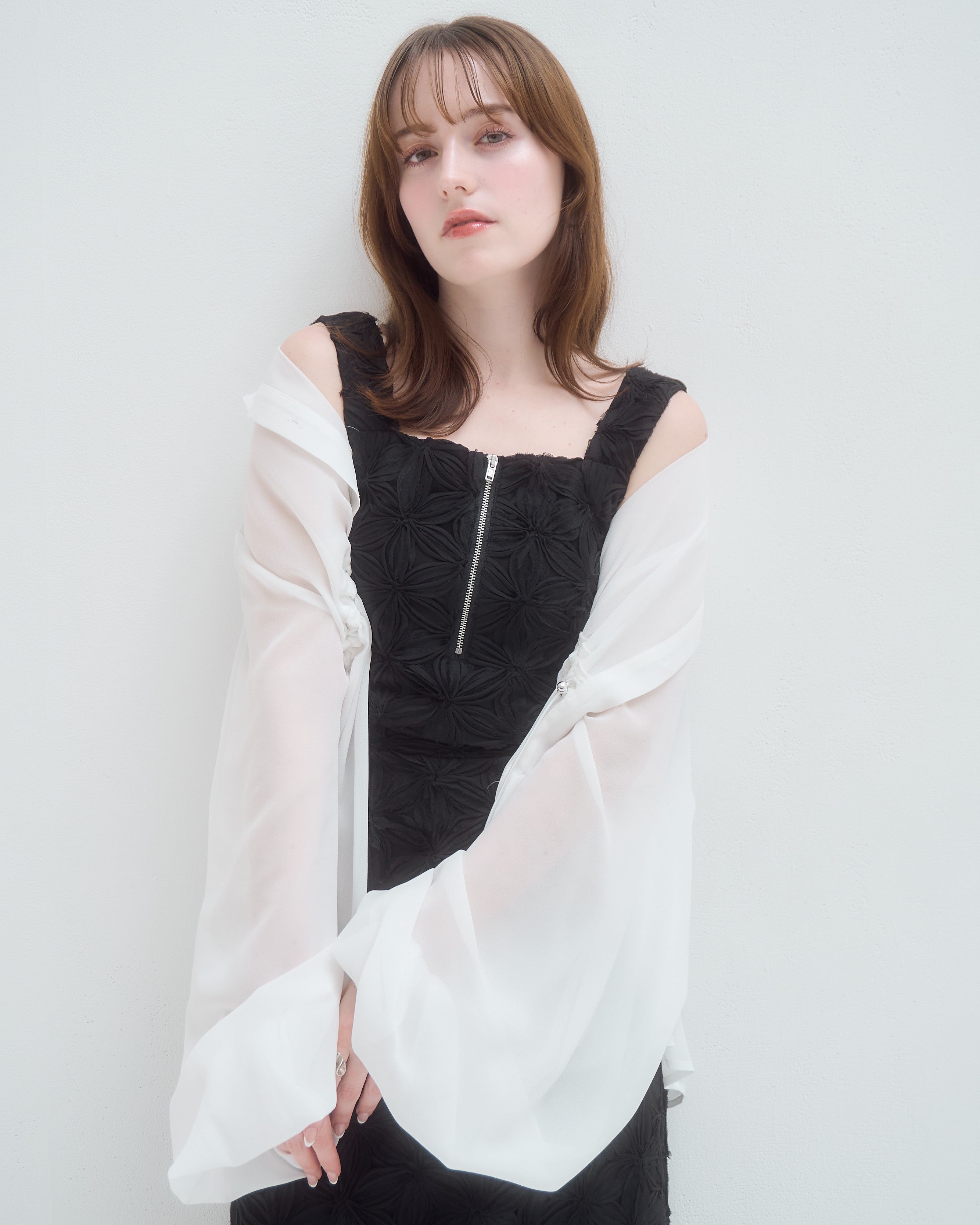 model:160cm/アイボリー