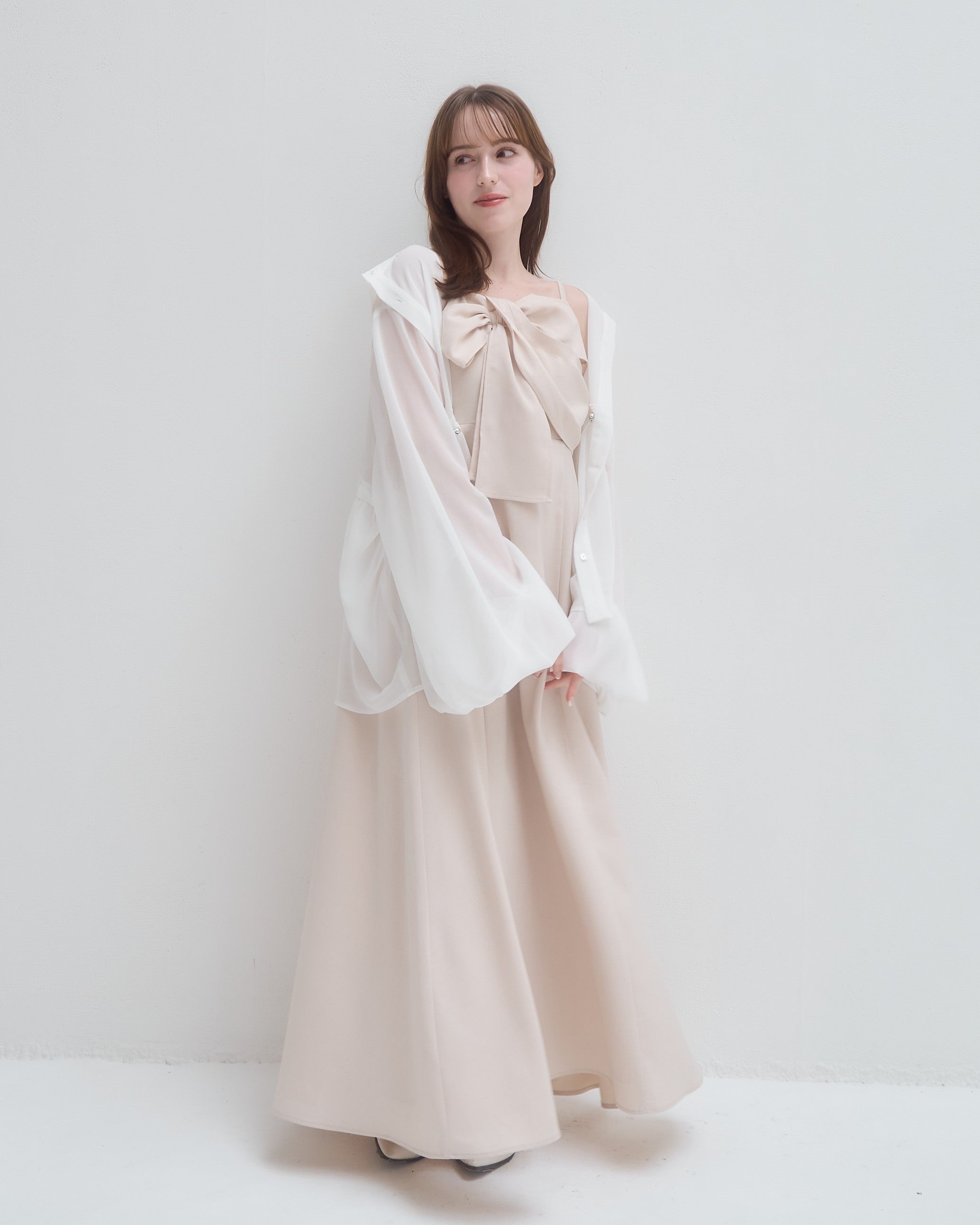 model:160cm/アイボリー