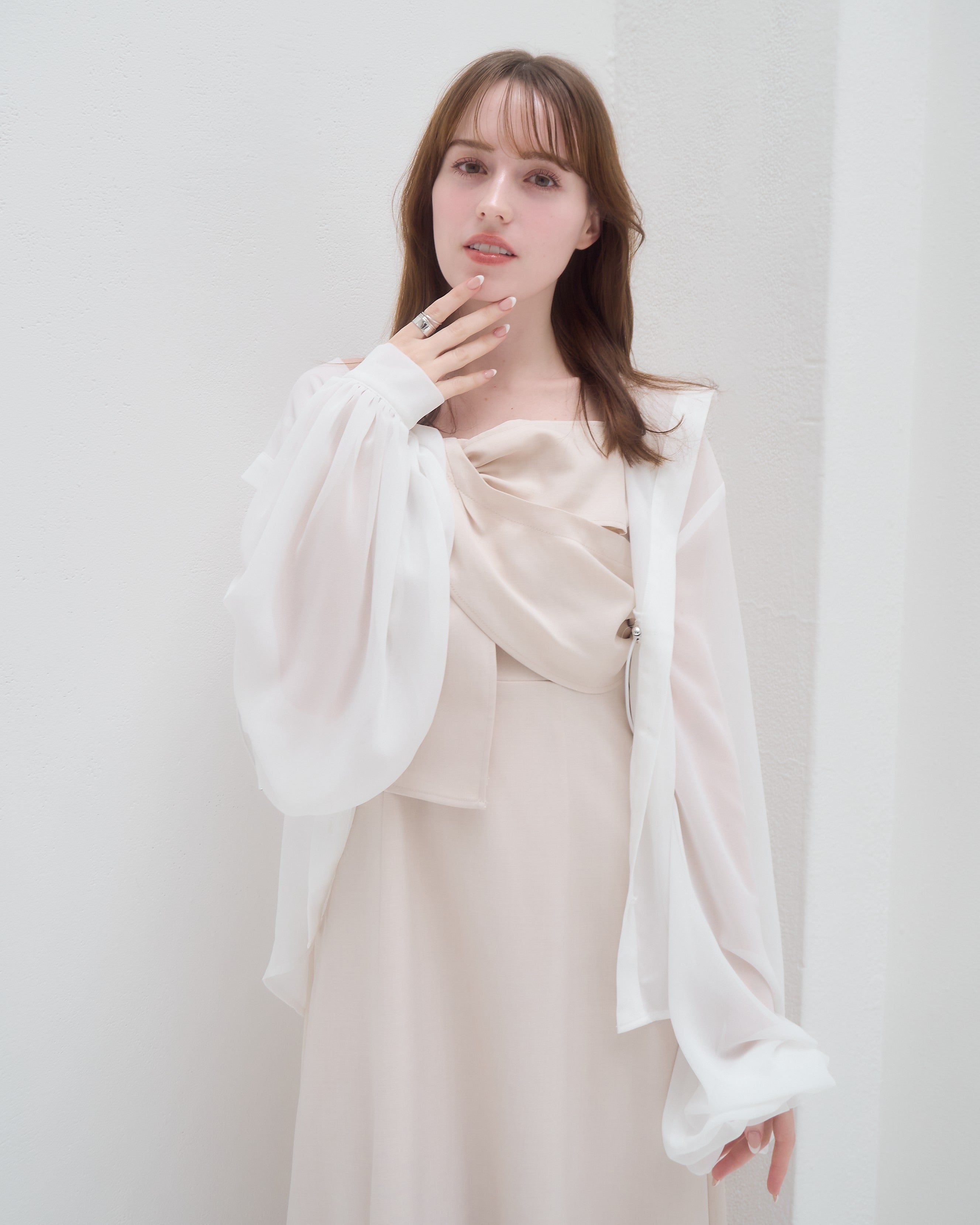 model:160cm/アイボリー