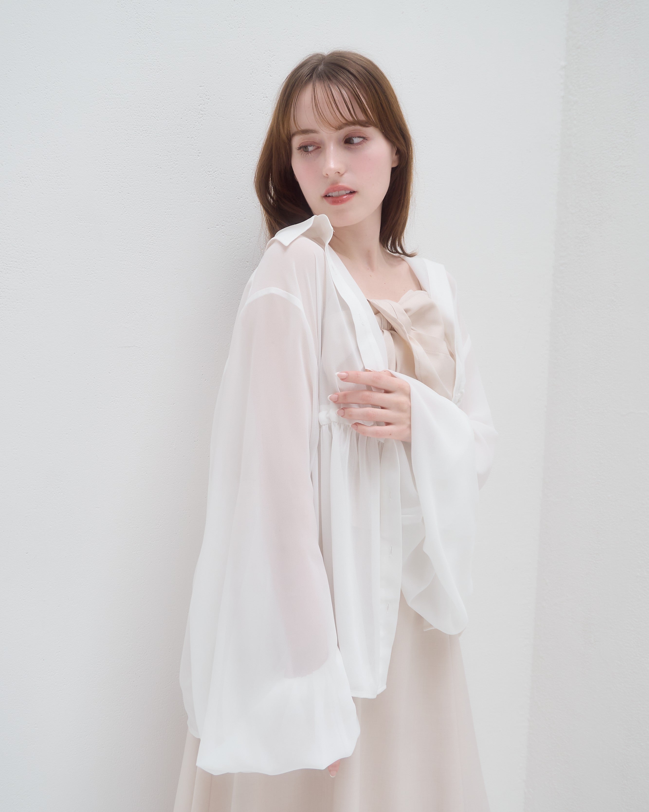 model:160cm/アイボリー
