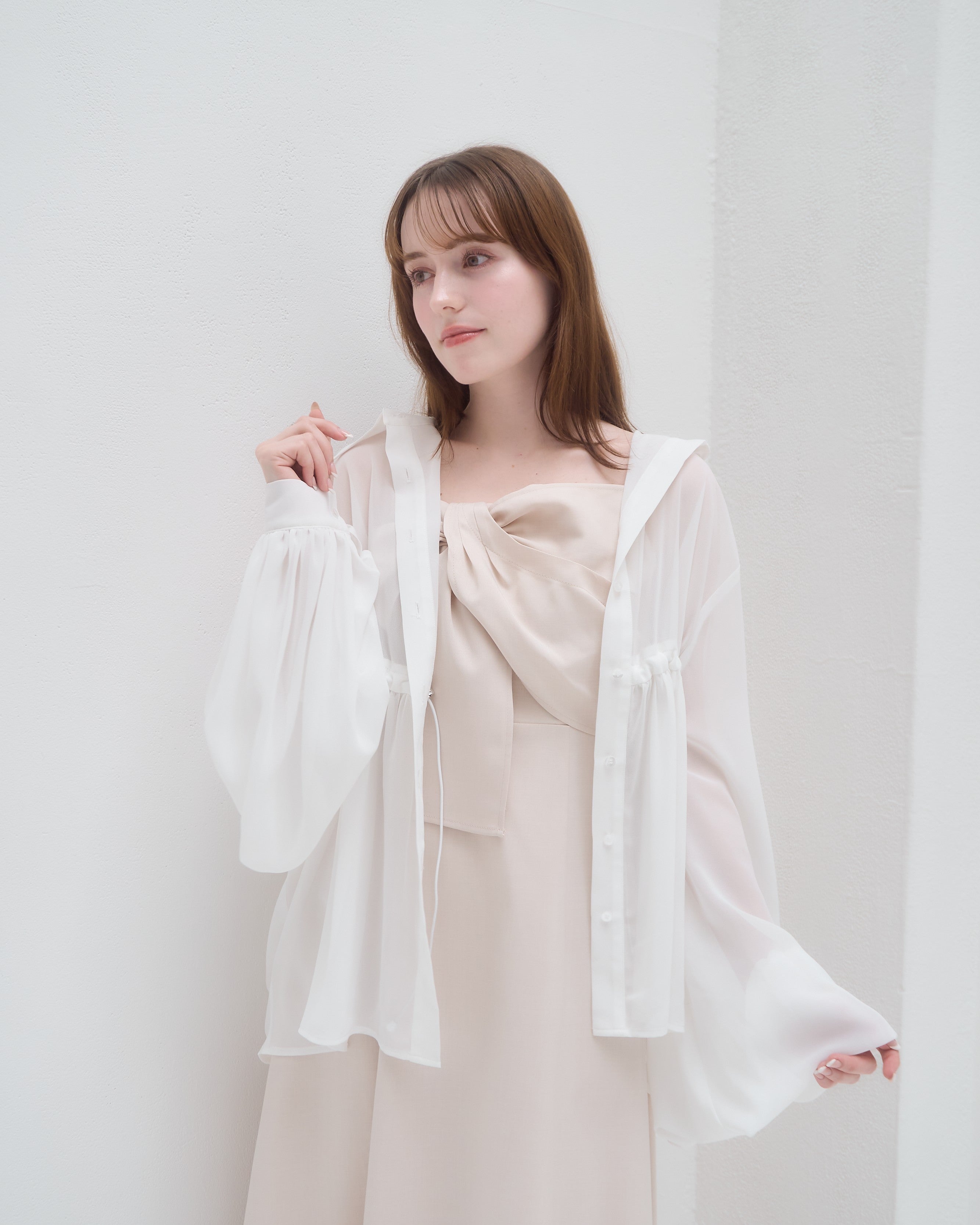 model:160cm/アイボリー