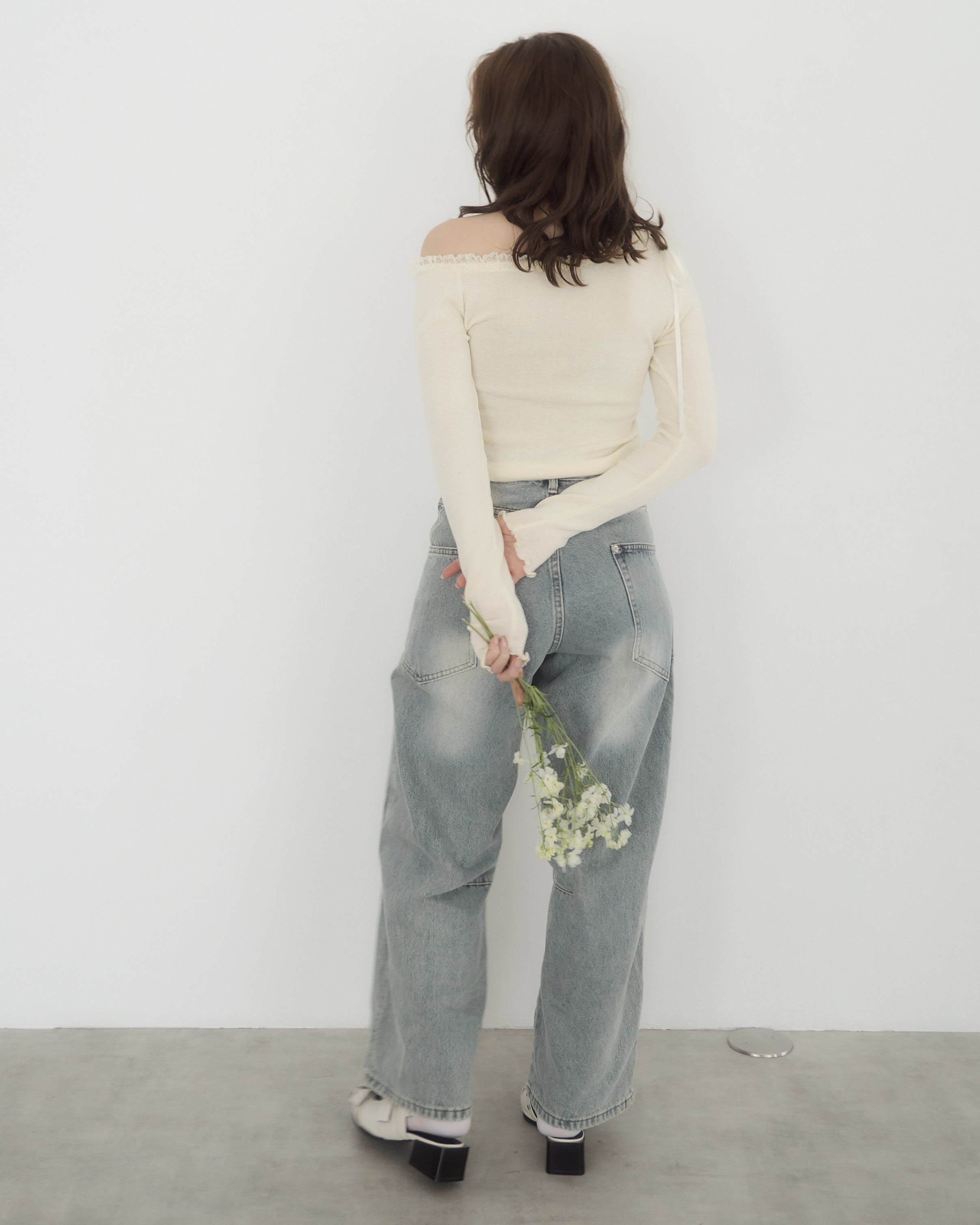 model:155cm/ライトブルーS