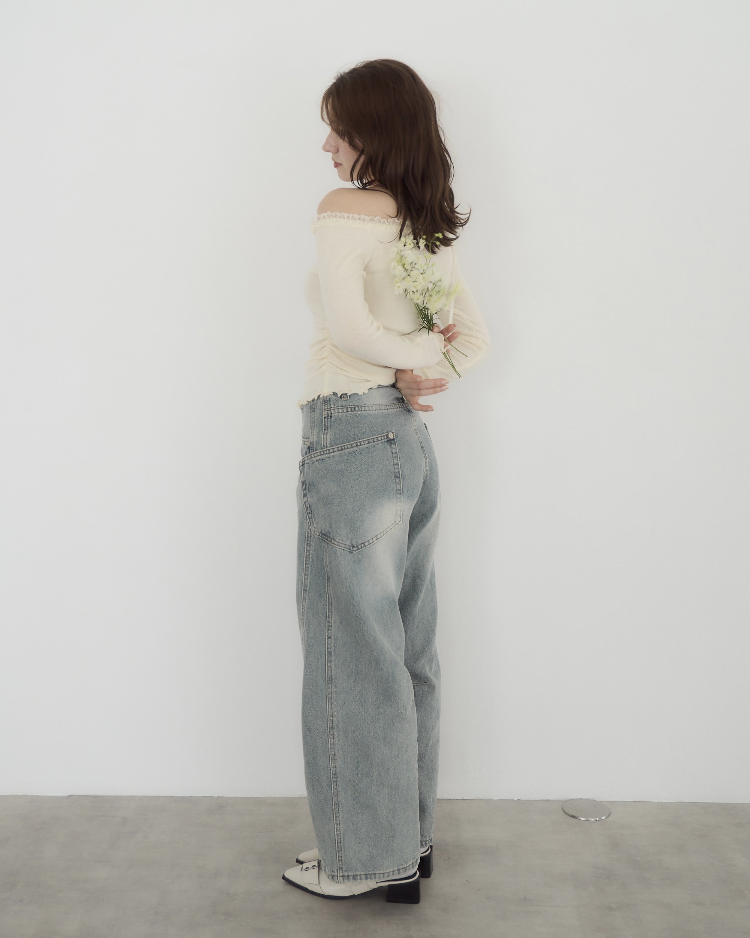 model:155cm/ライトブルーS