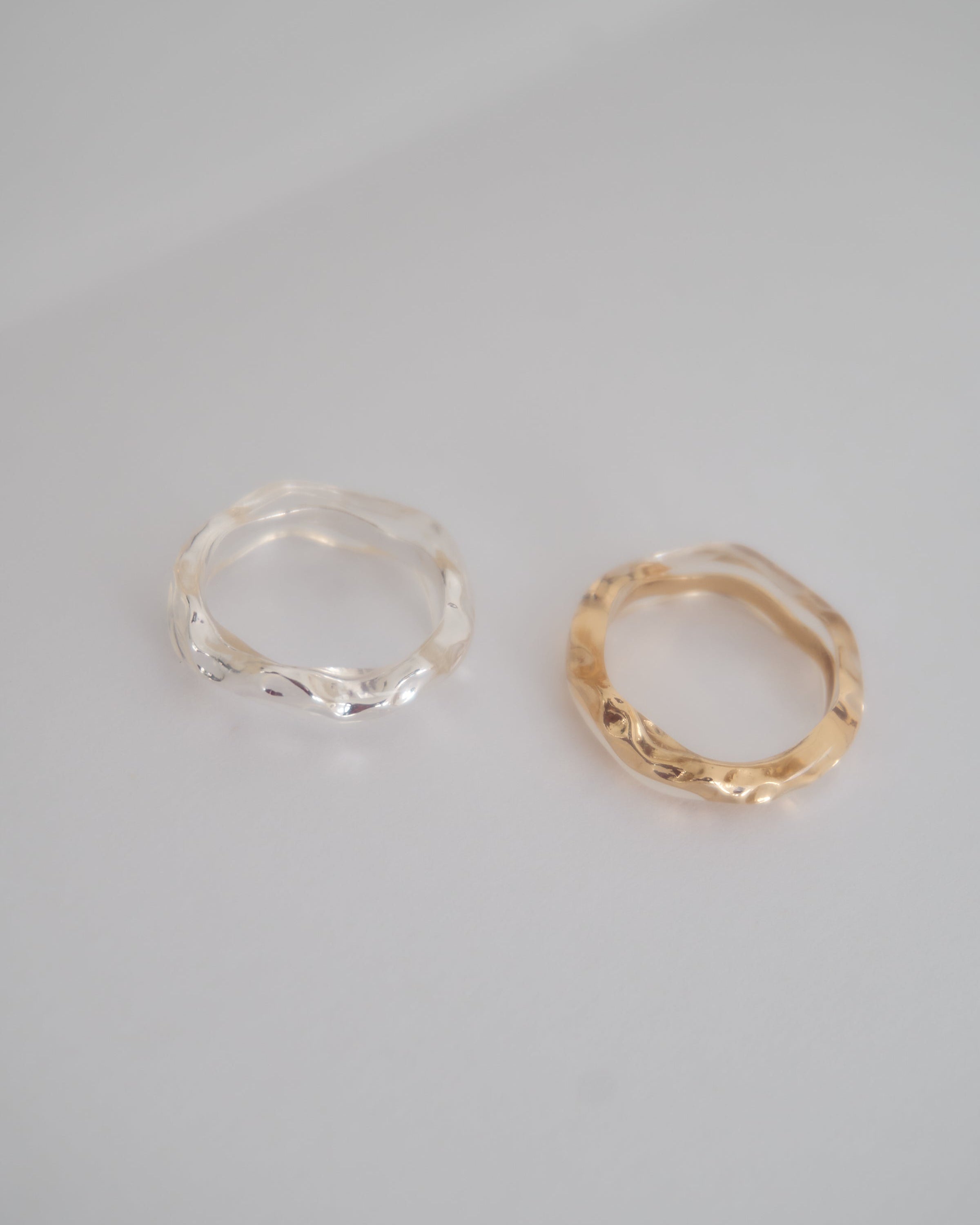 金屬透明波環