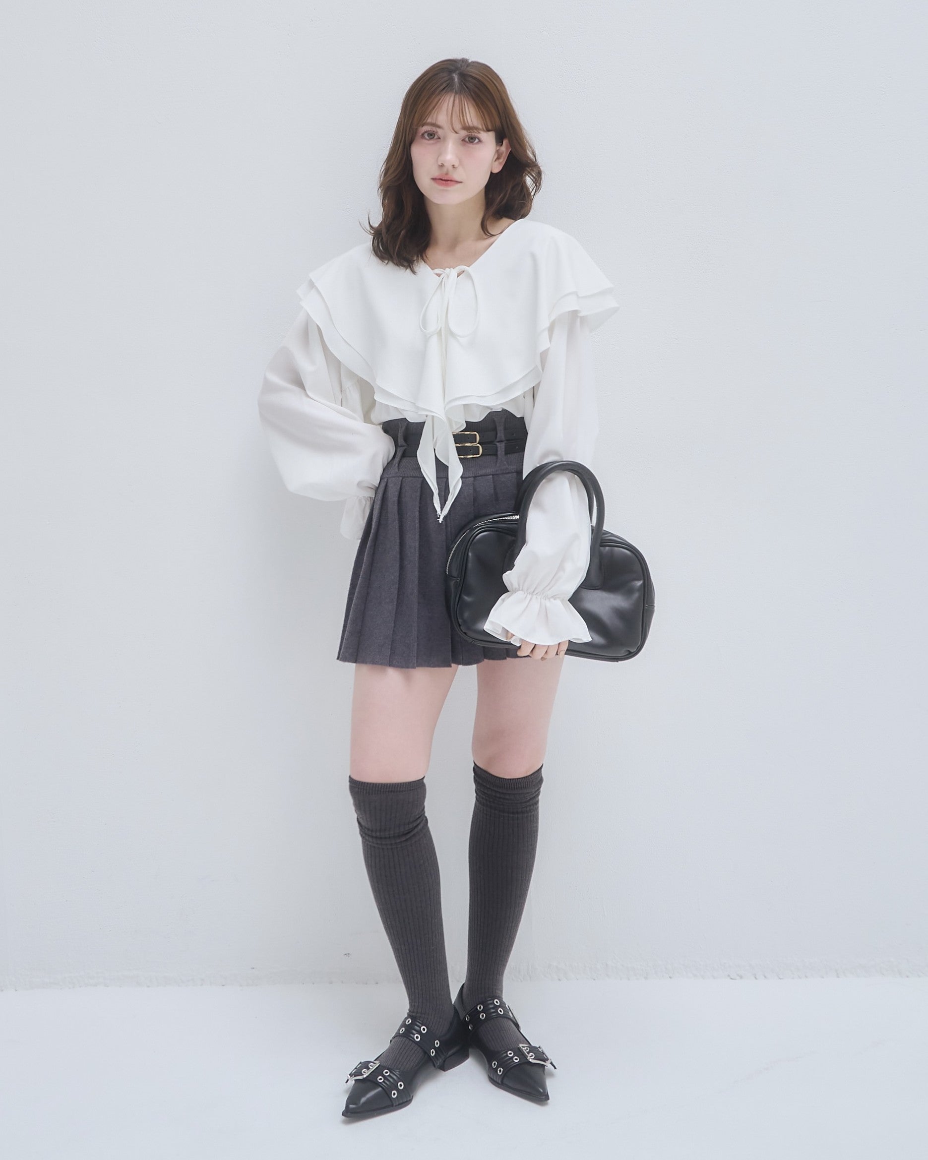 model:155cm/アイボリー