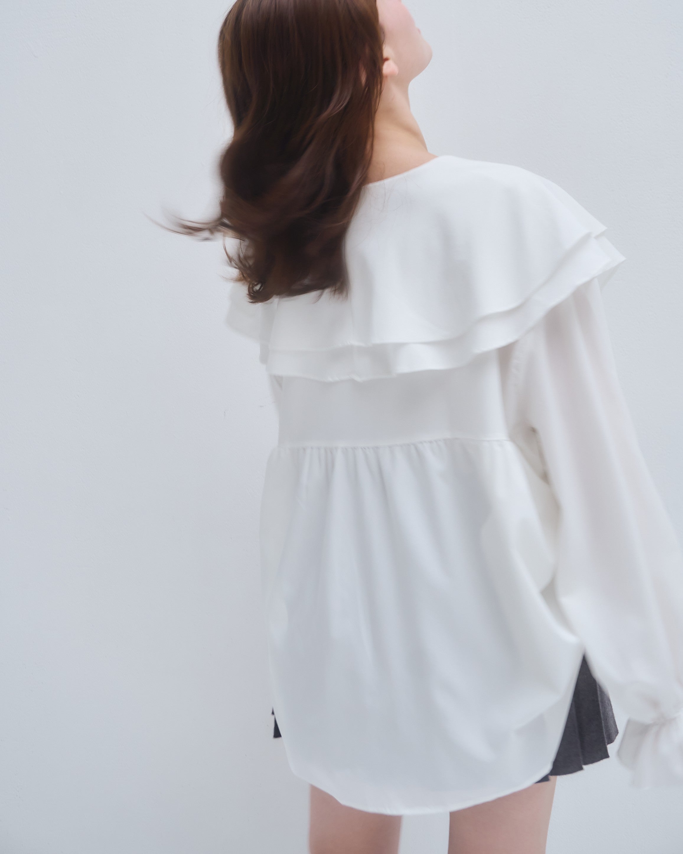 model:155cm/アイボリー