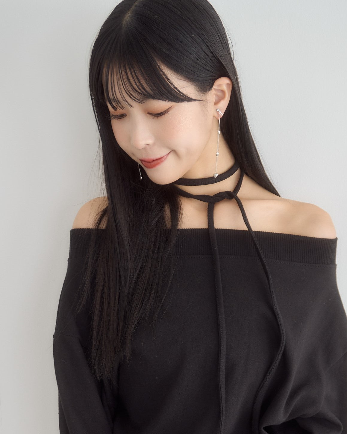 豐滿的心耳環