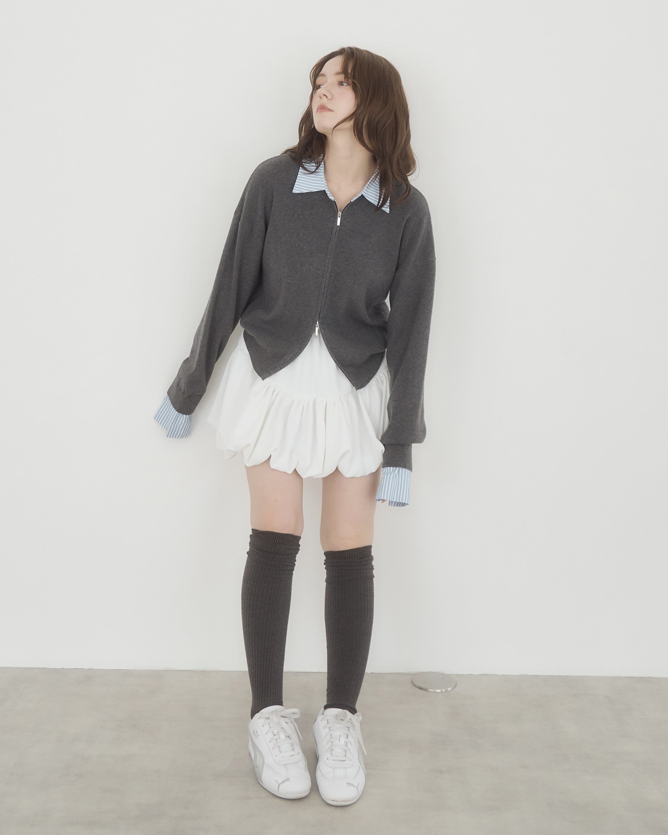 ボリュームバルーンスカート