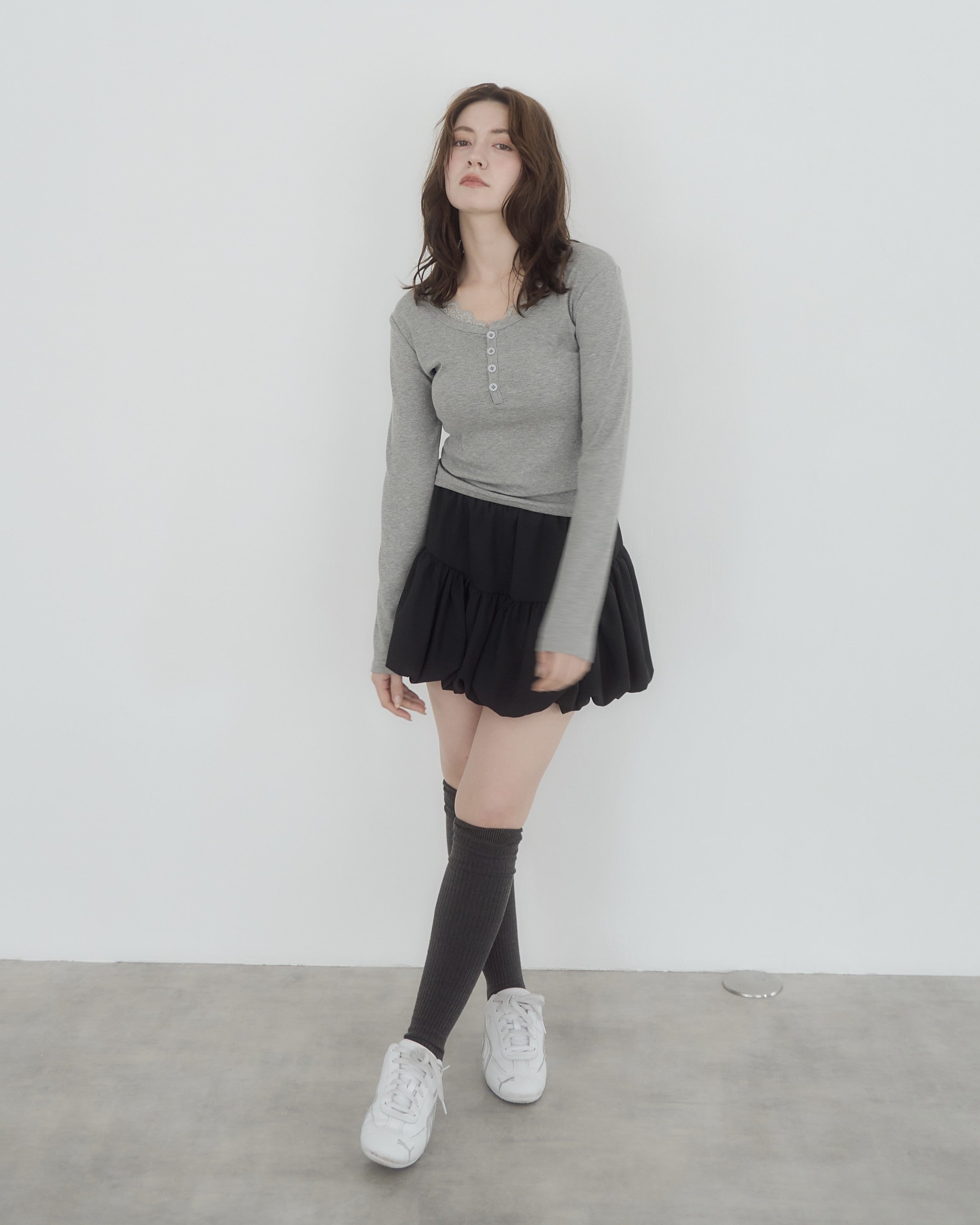 ボリュームバルーンスカート