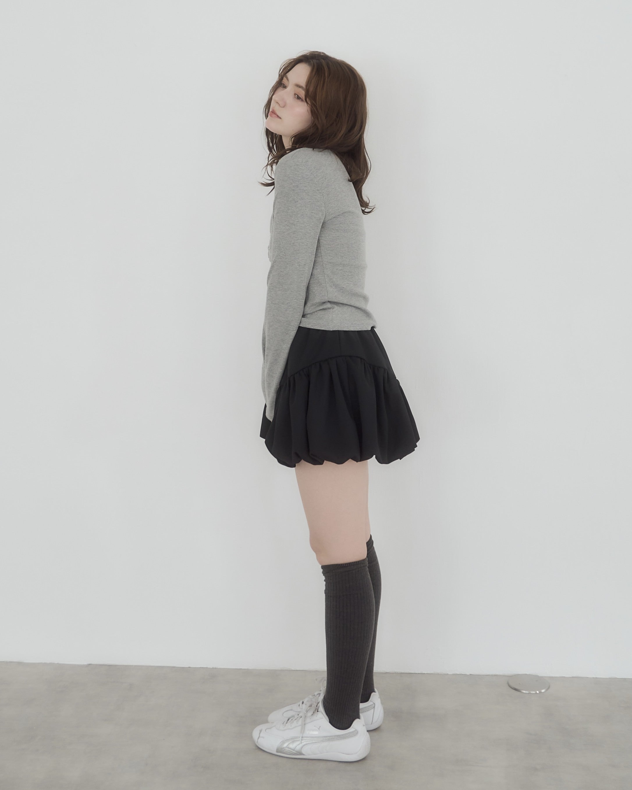 ボリュームバルーンスカート