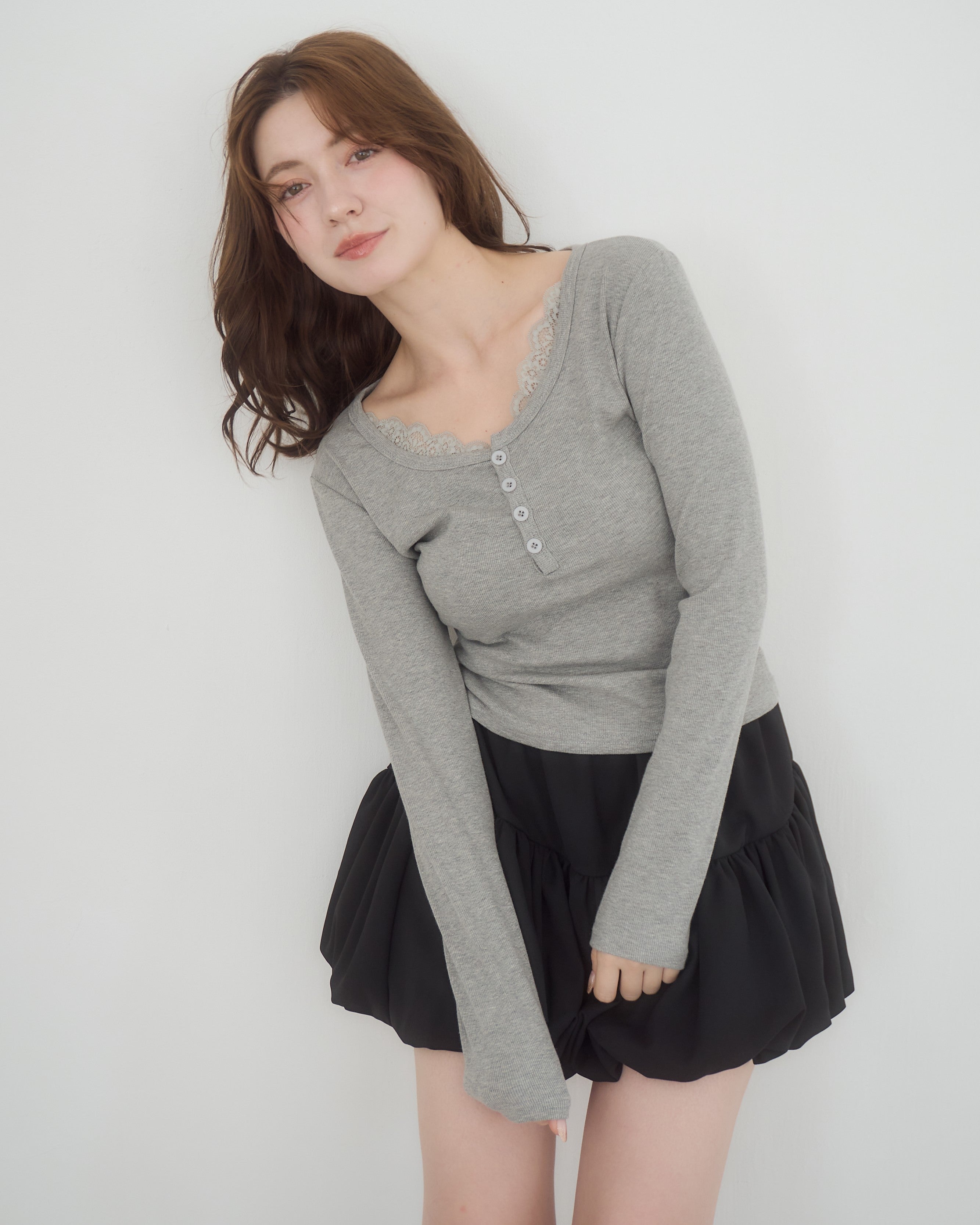 ボリュームバルーンスカート