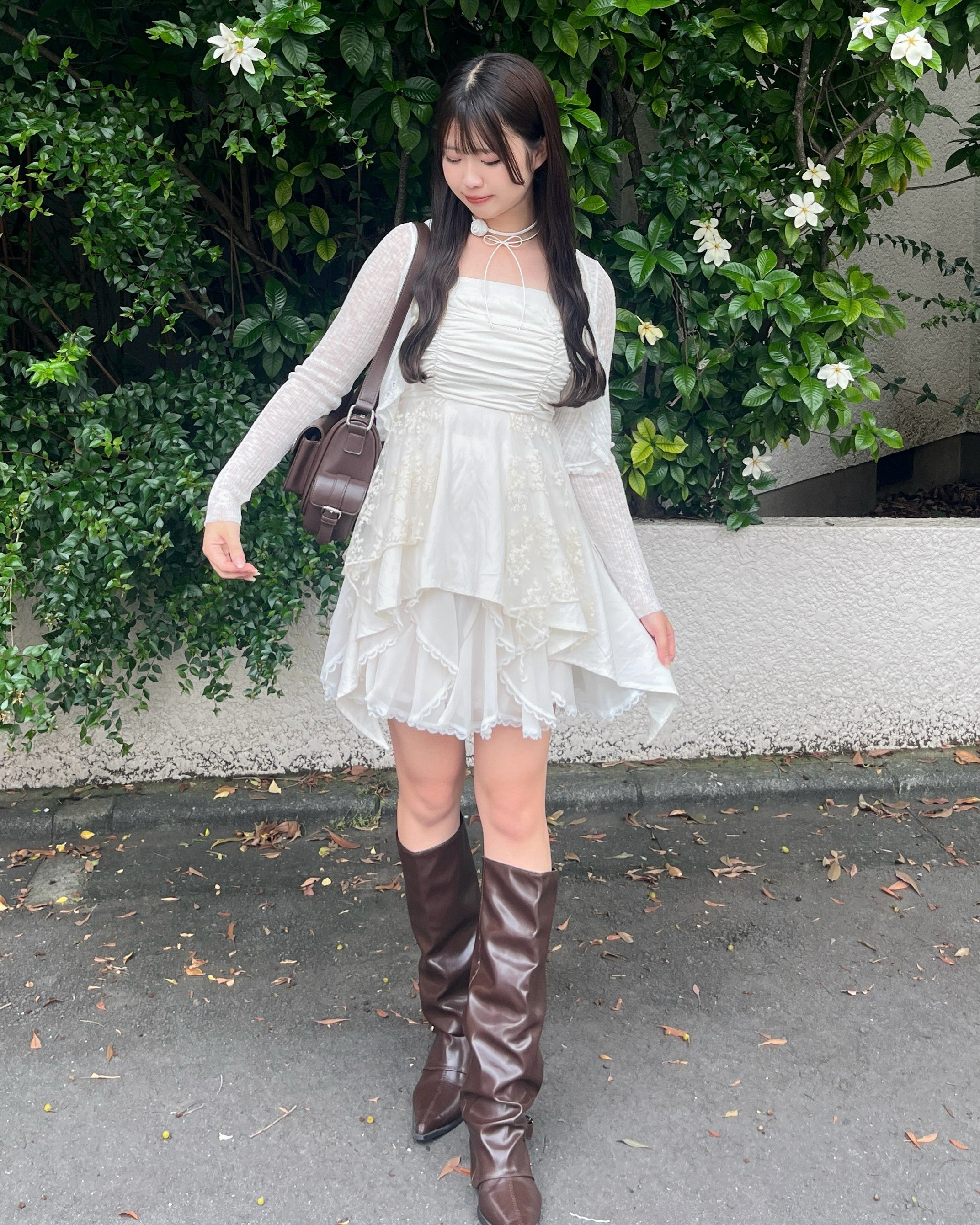 model:154cm/ライトベージュ
