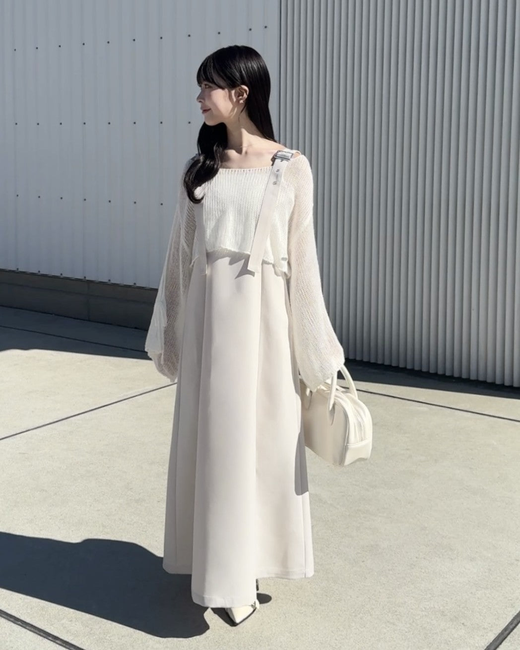 model:162cm/アイボリーM