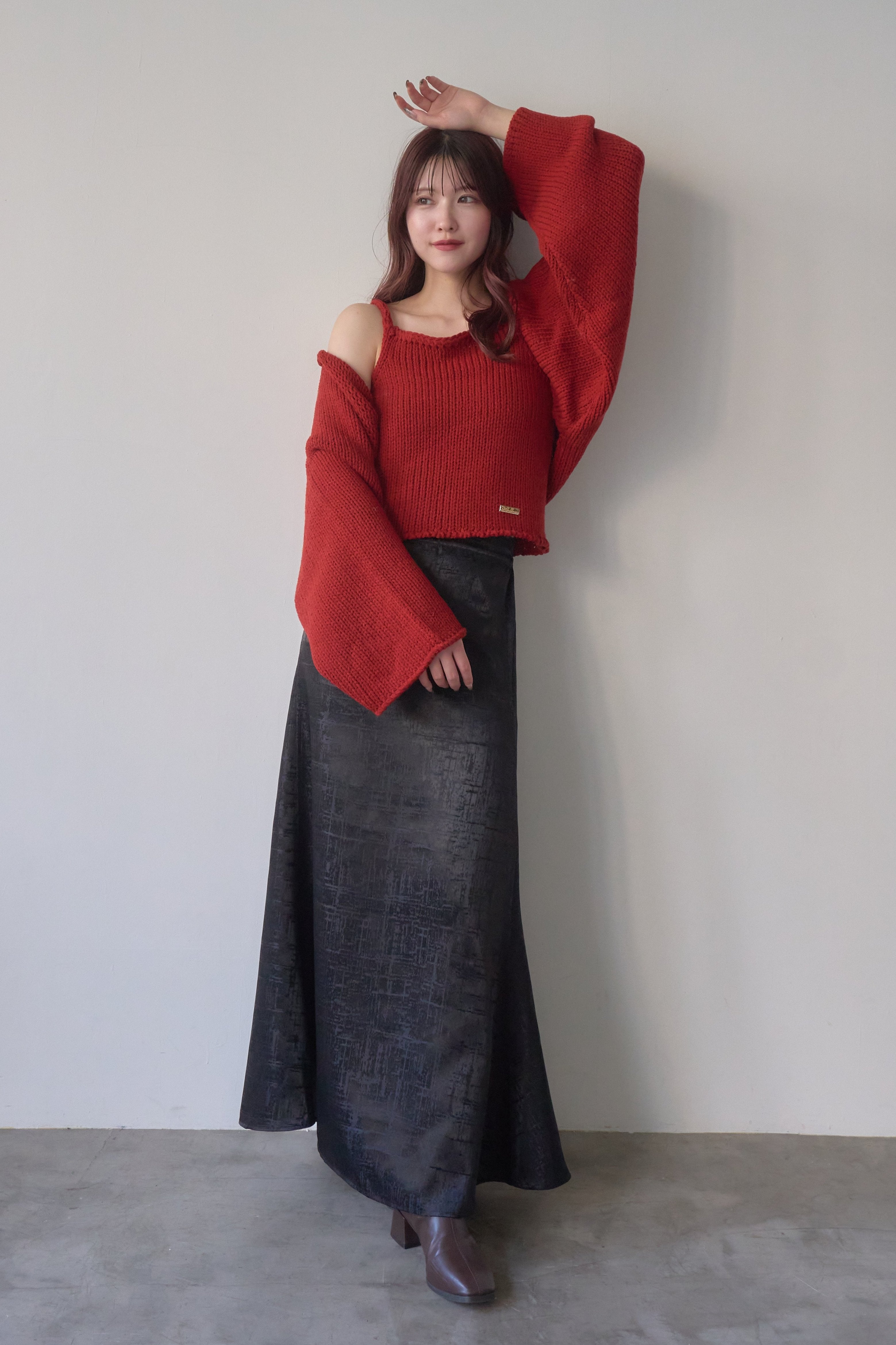 model:162cm / ブラックM(1)