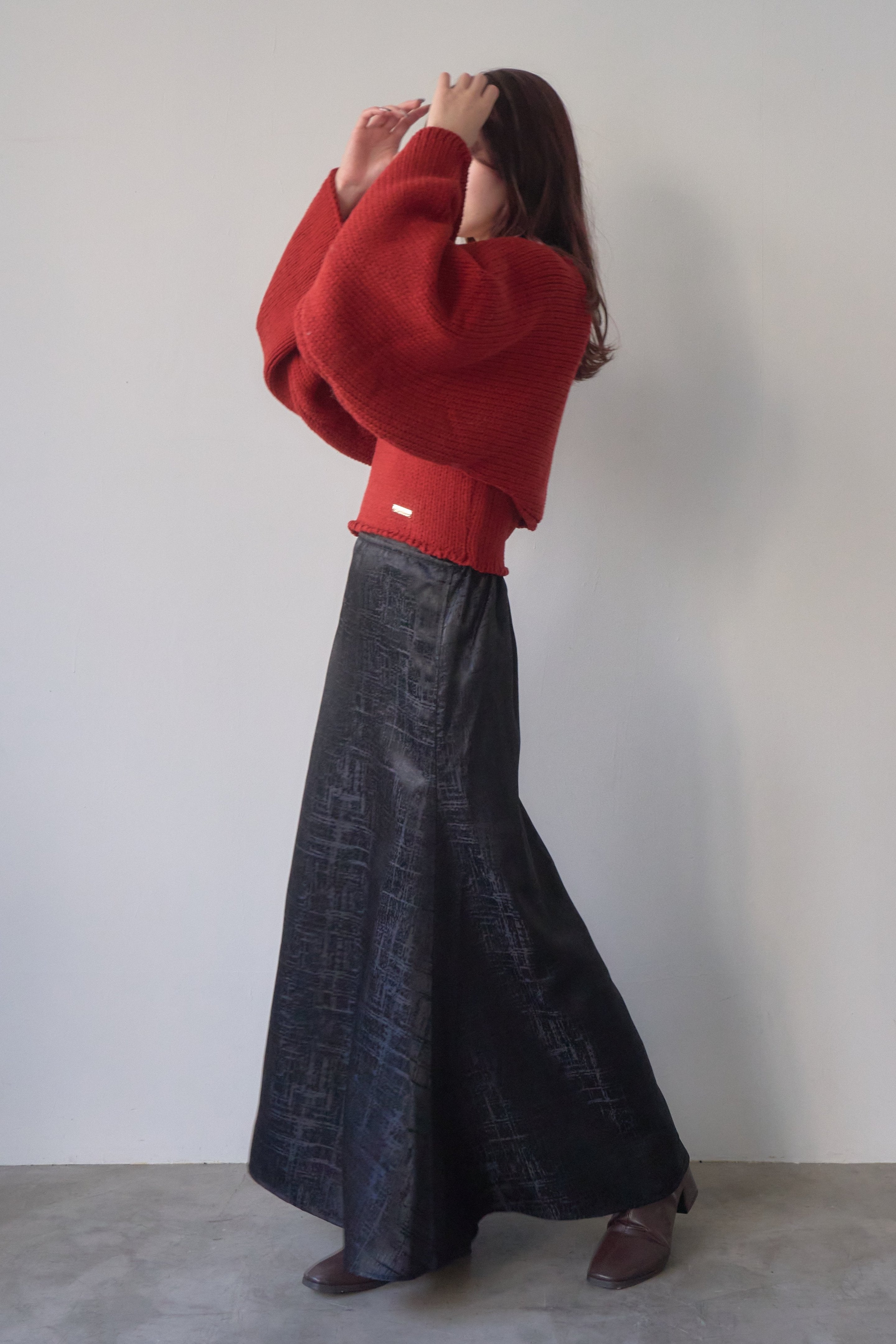 model:162cm / ブラックM(1)