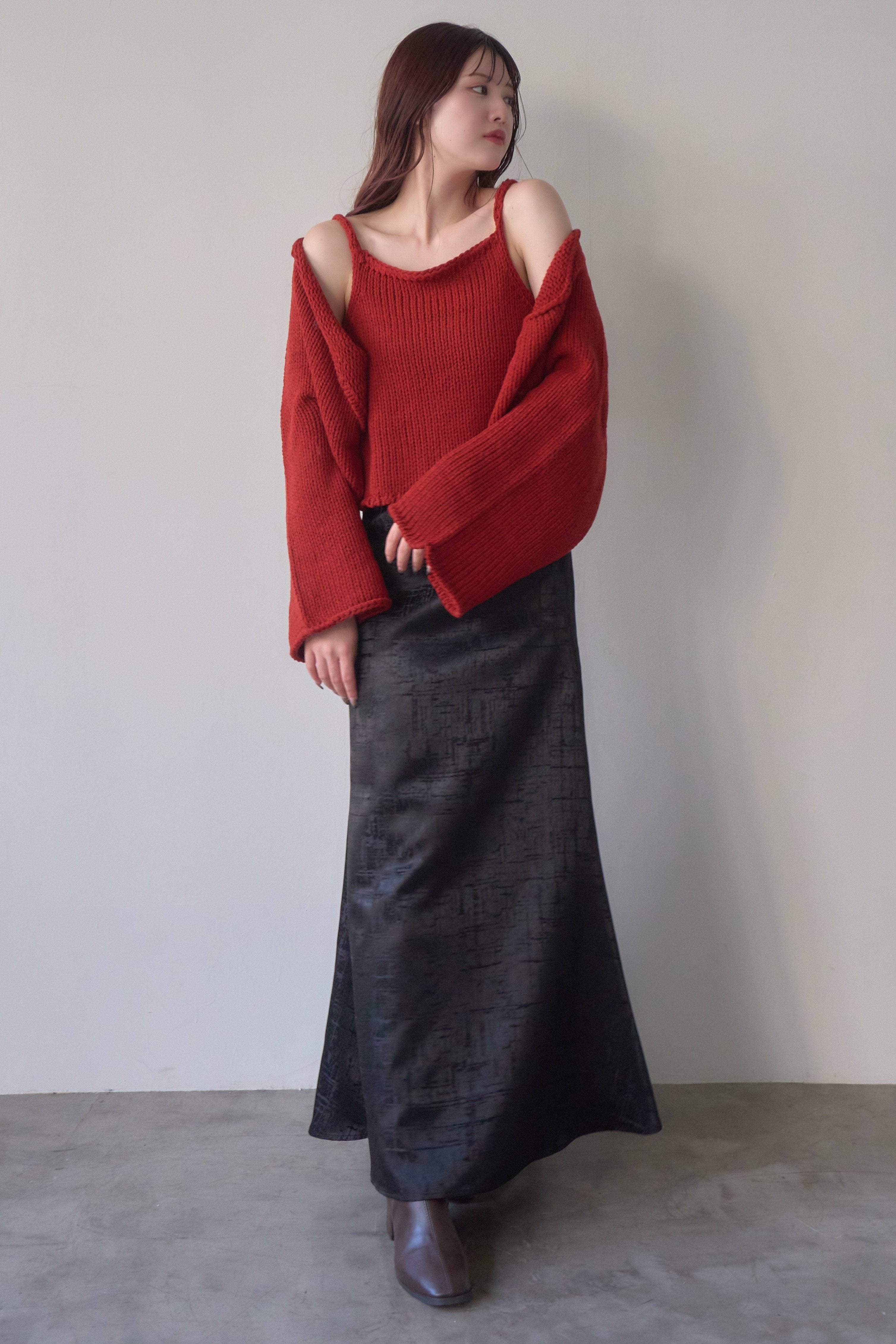 model:162cm / ブラックM(1)