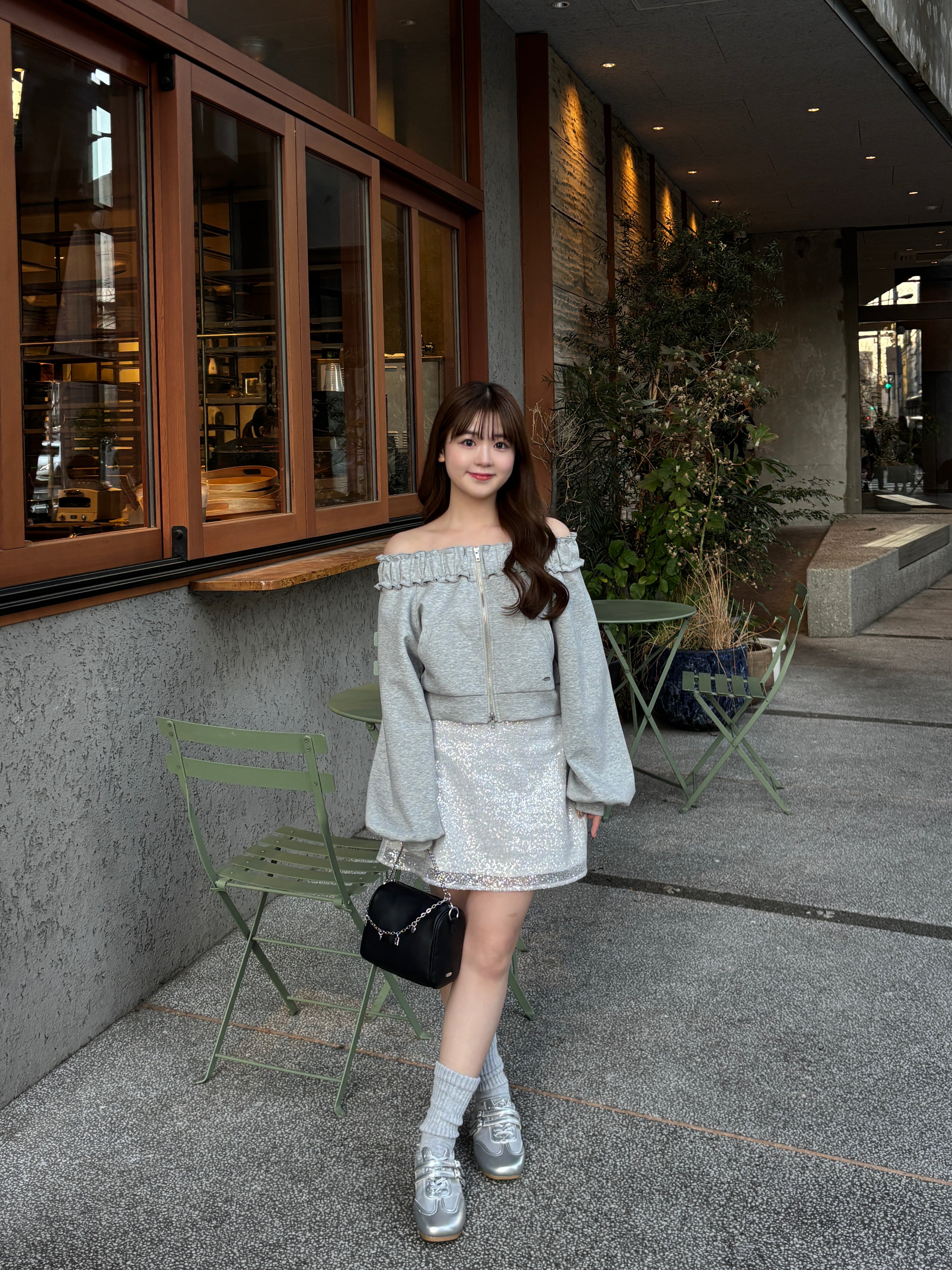 スパンコールミニスカート