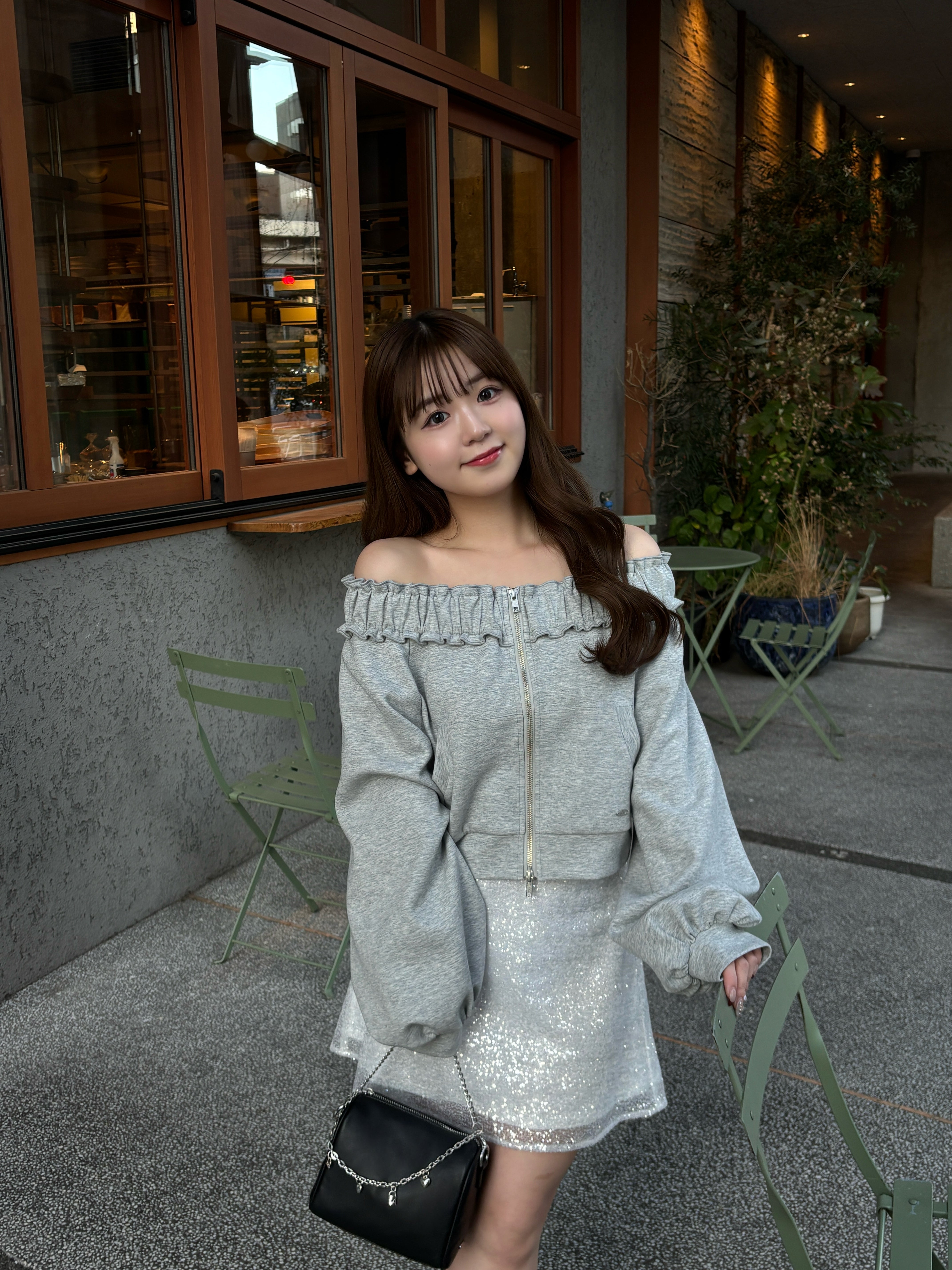 スパンコールミニスカート