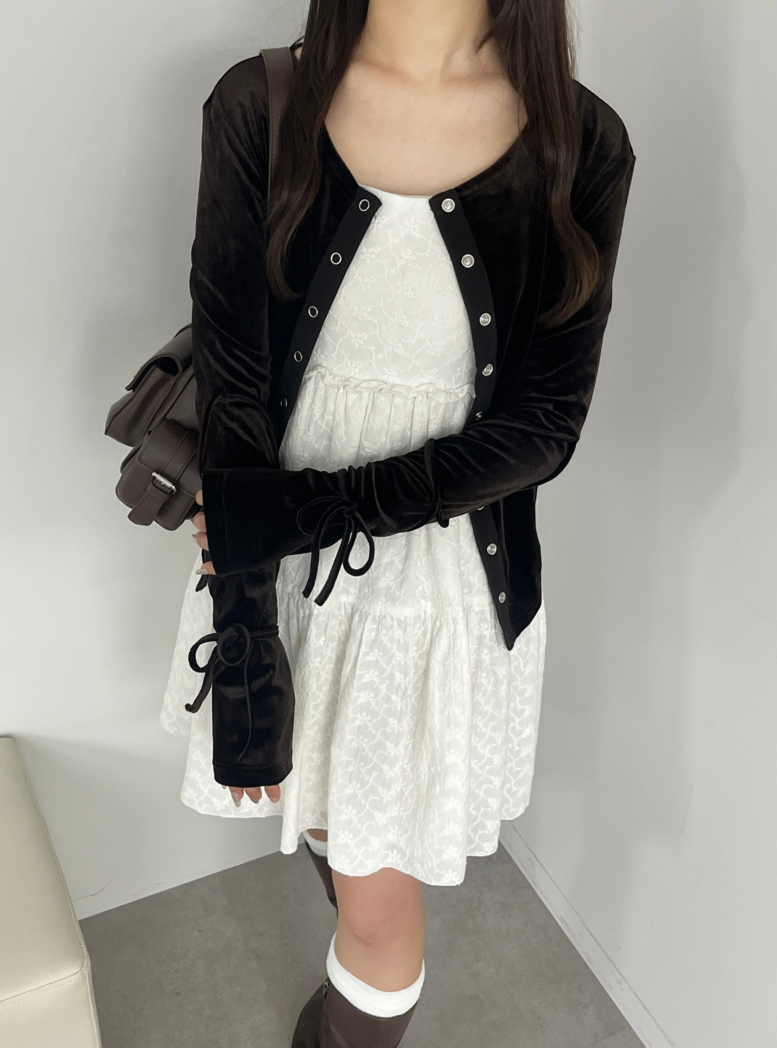 model:154cm/ダークブラウン