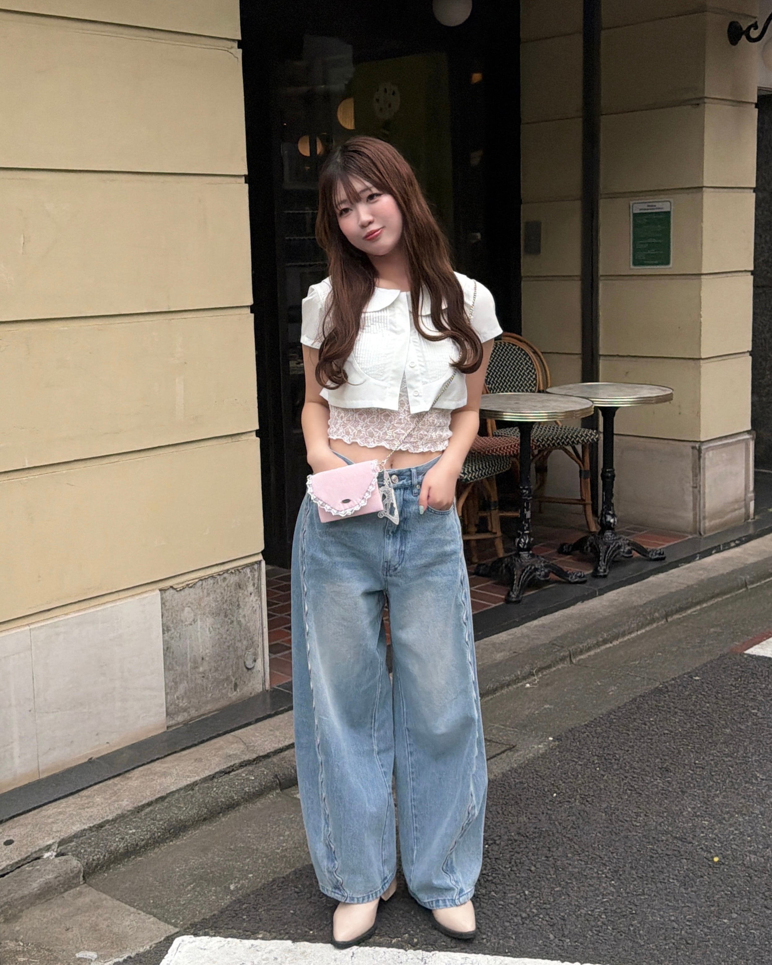 【一部予約】チェーンレースミニポシェット