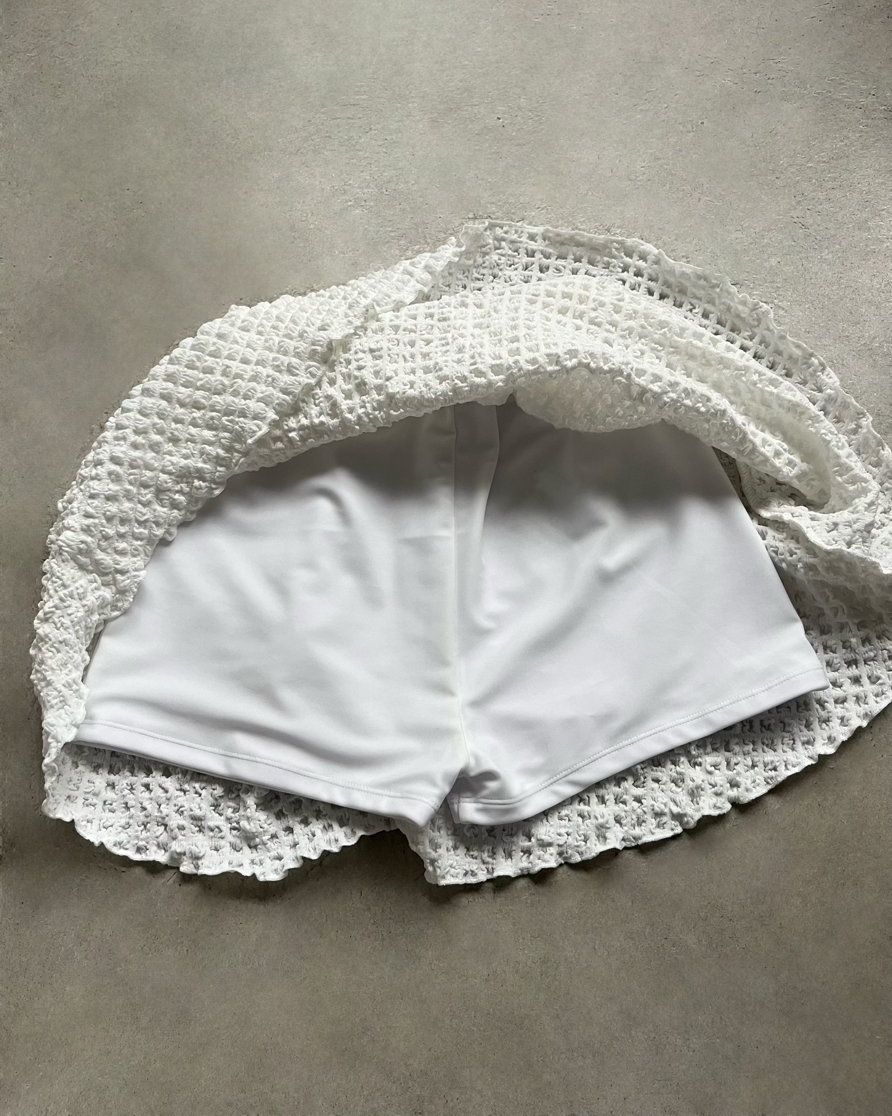泡芙袖子泳衣