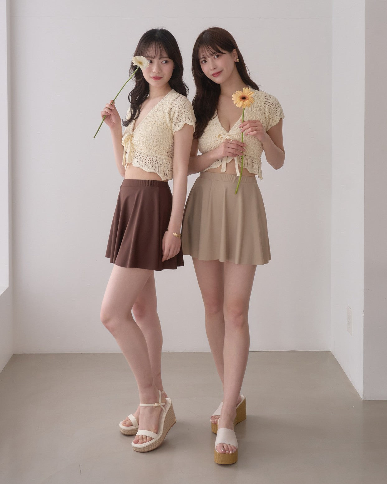 model:161cm / model:164cm