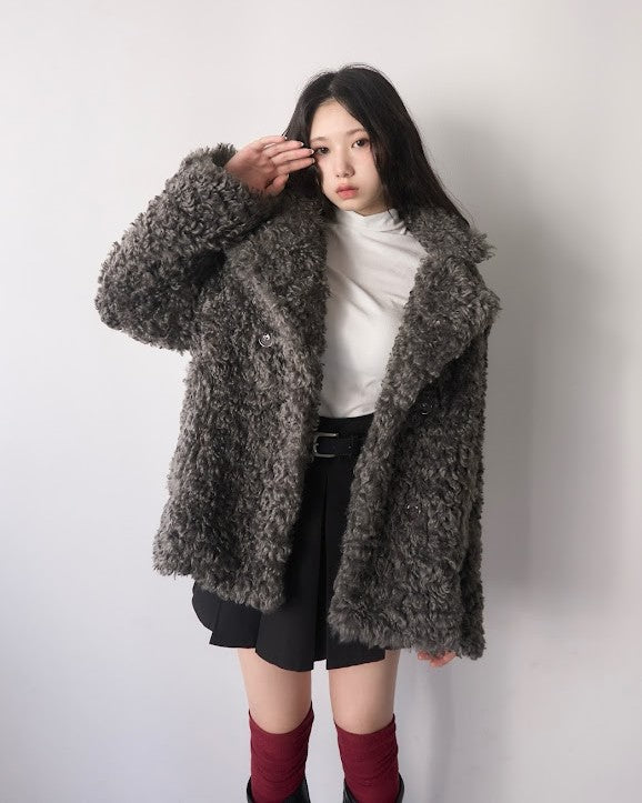poodle jacket coat