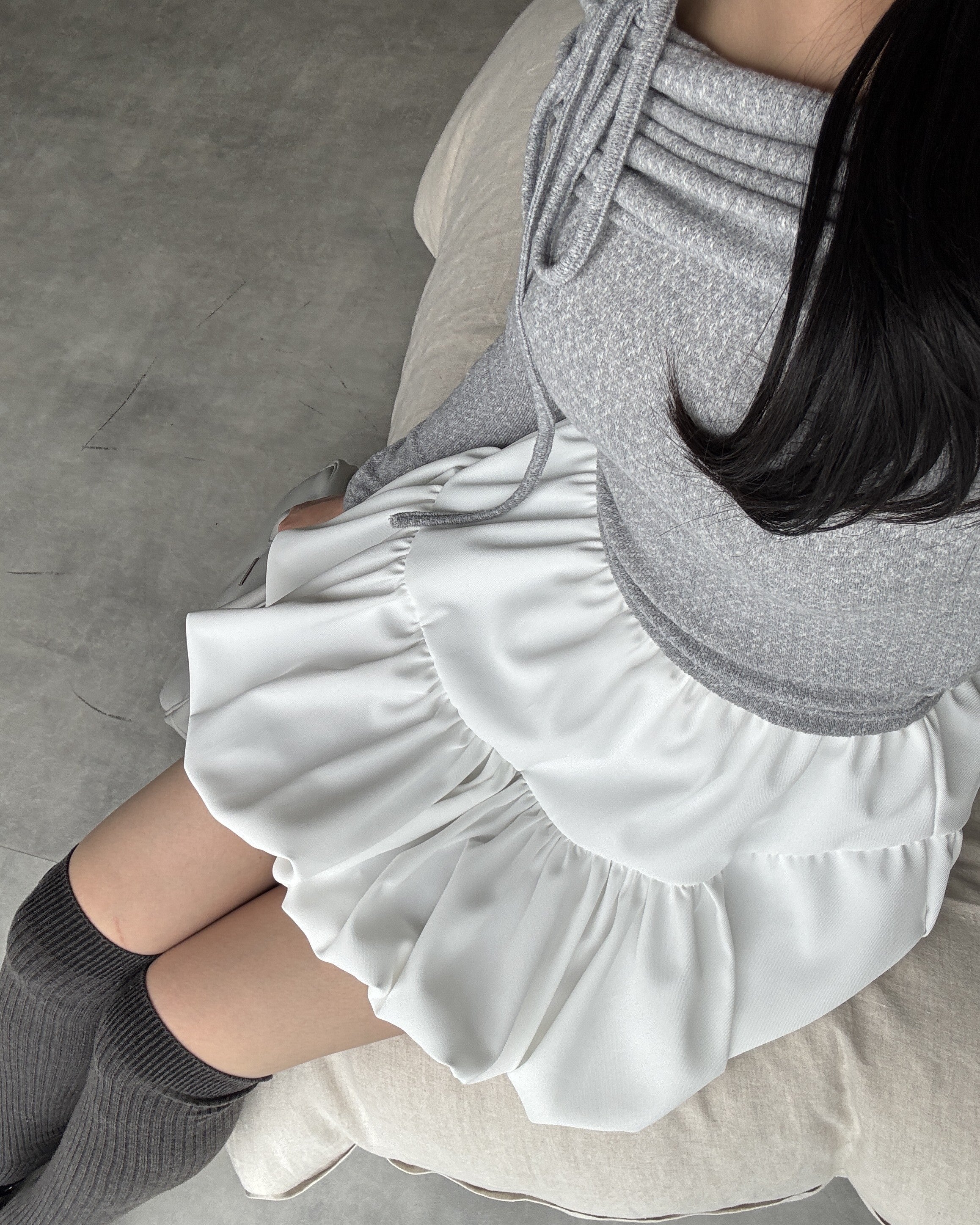 ボリュームバルーンスカート