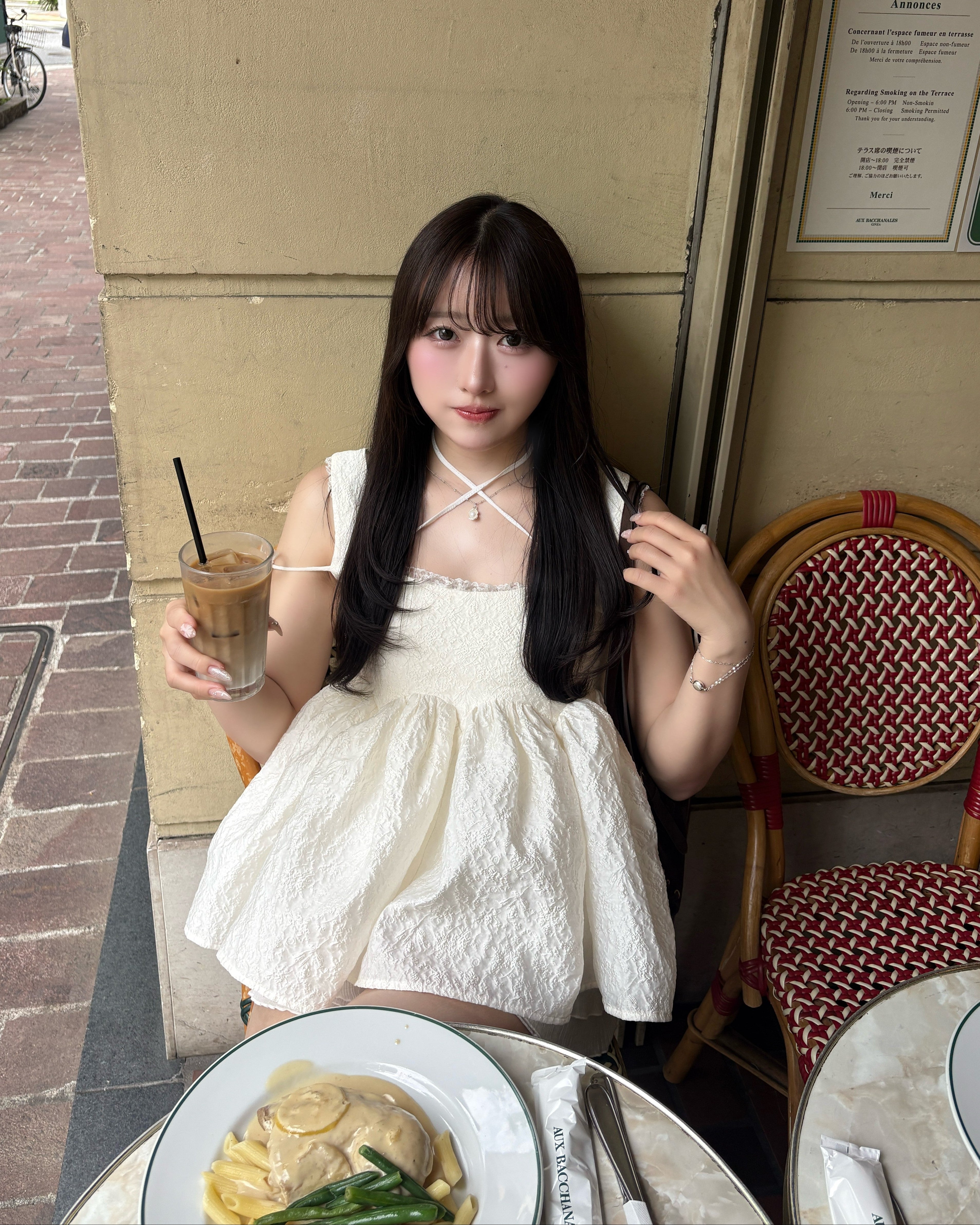 2wayジャガードペプラムリボントップス