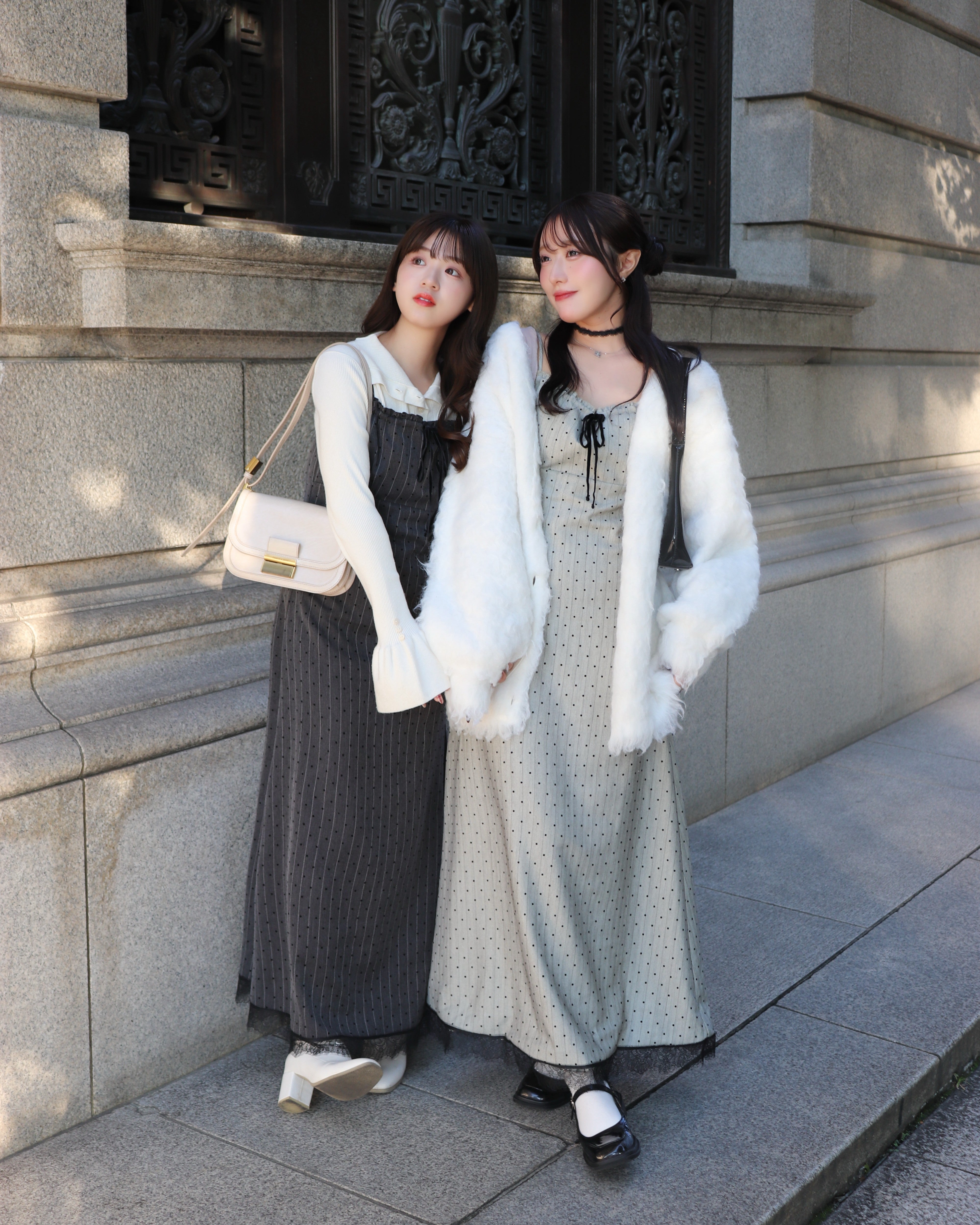 model:150cm/Sサイズ|157cm/Mサイズ