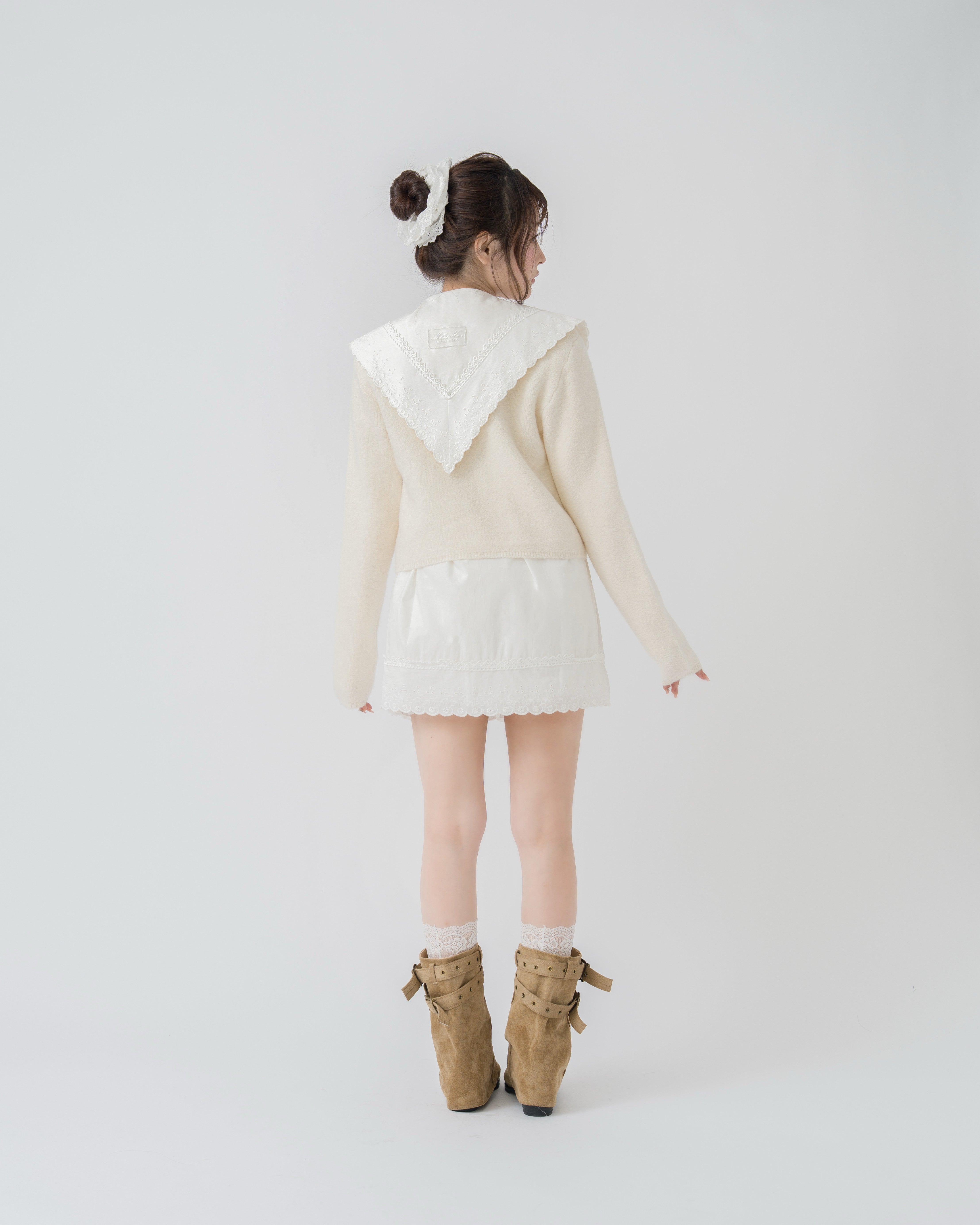 【予約】セーラーカラーシャツワンピース