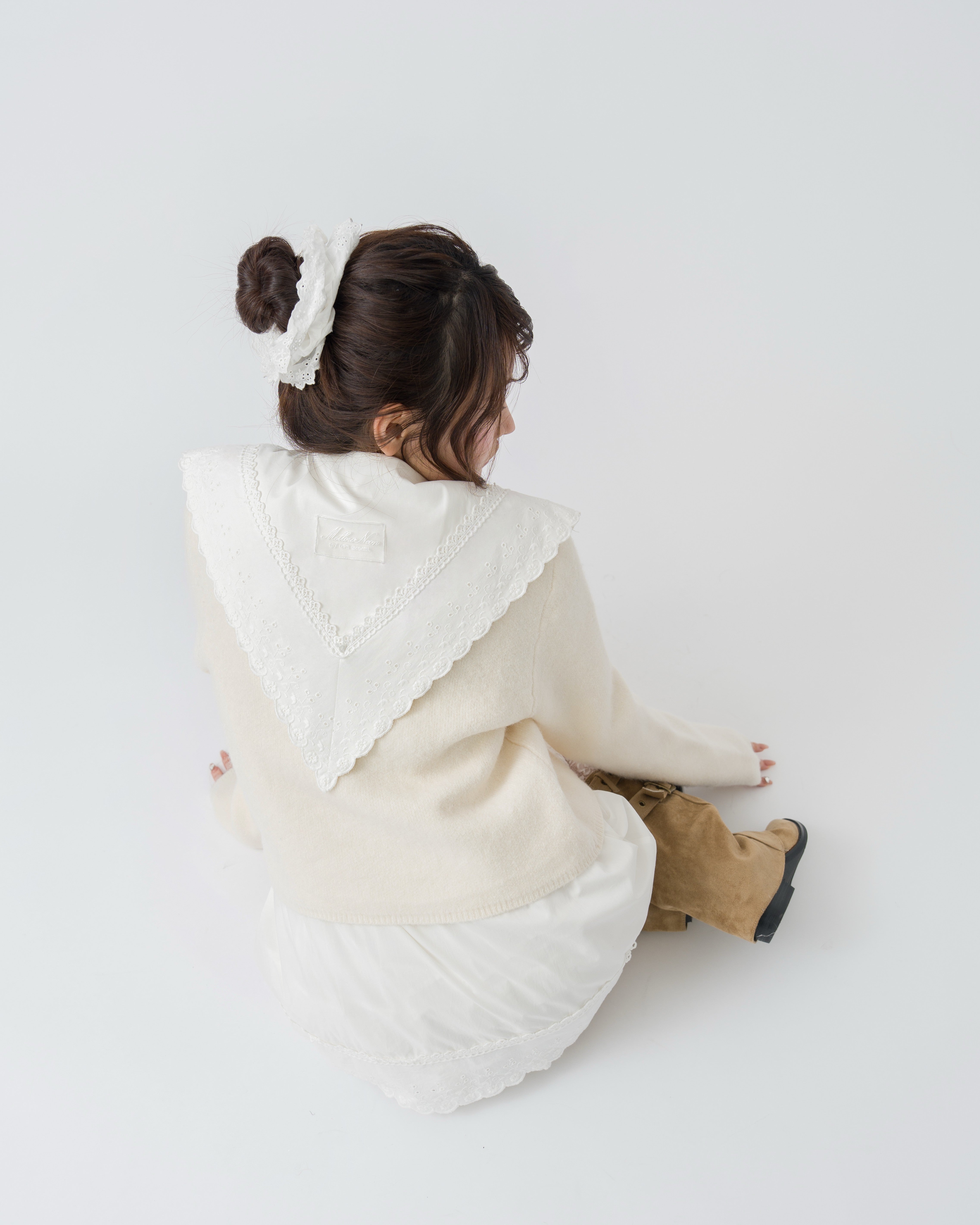 【予約】セーラーカラーシャツワンピース