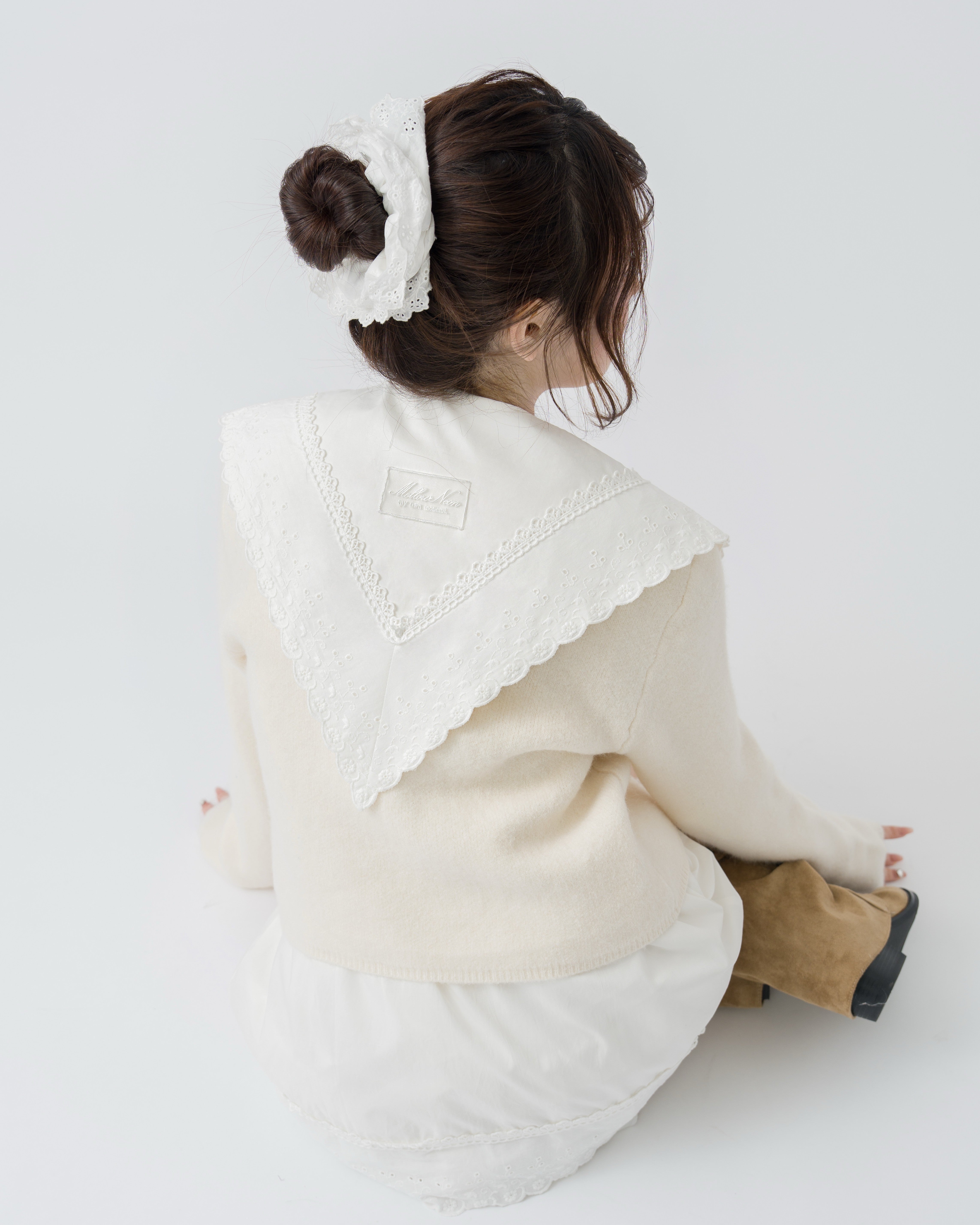 【予約】セーラーカラーシャツワンピース