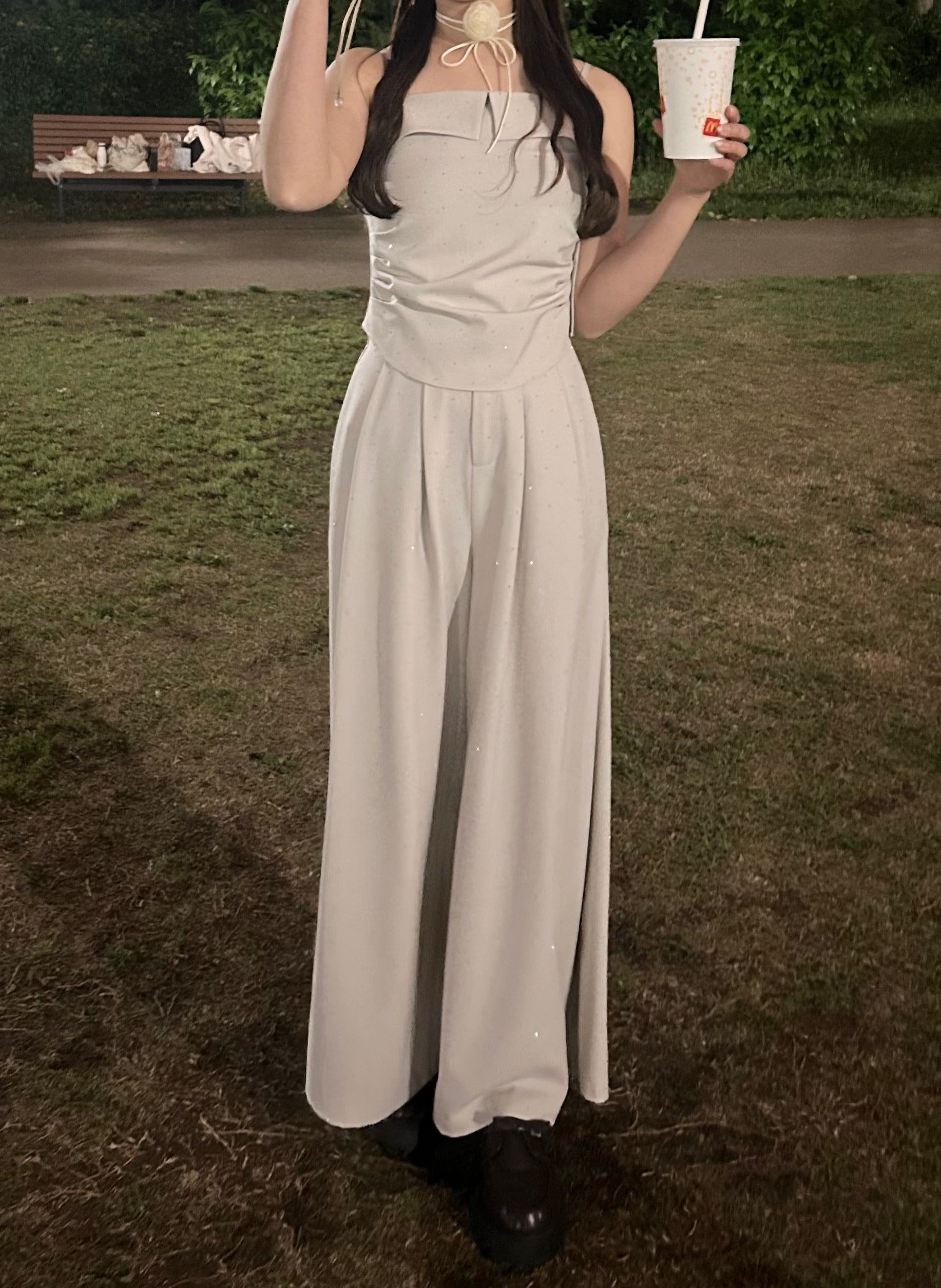 model:154cm/ベージュS