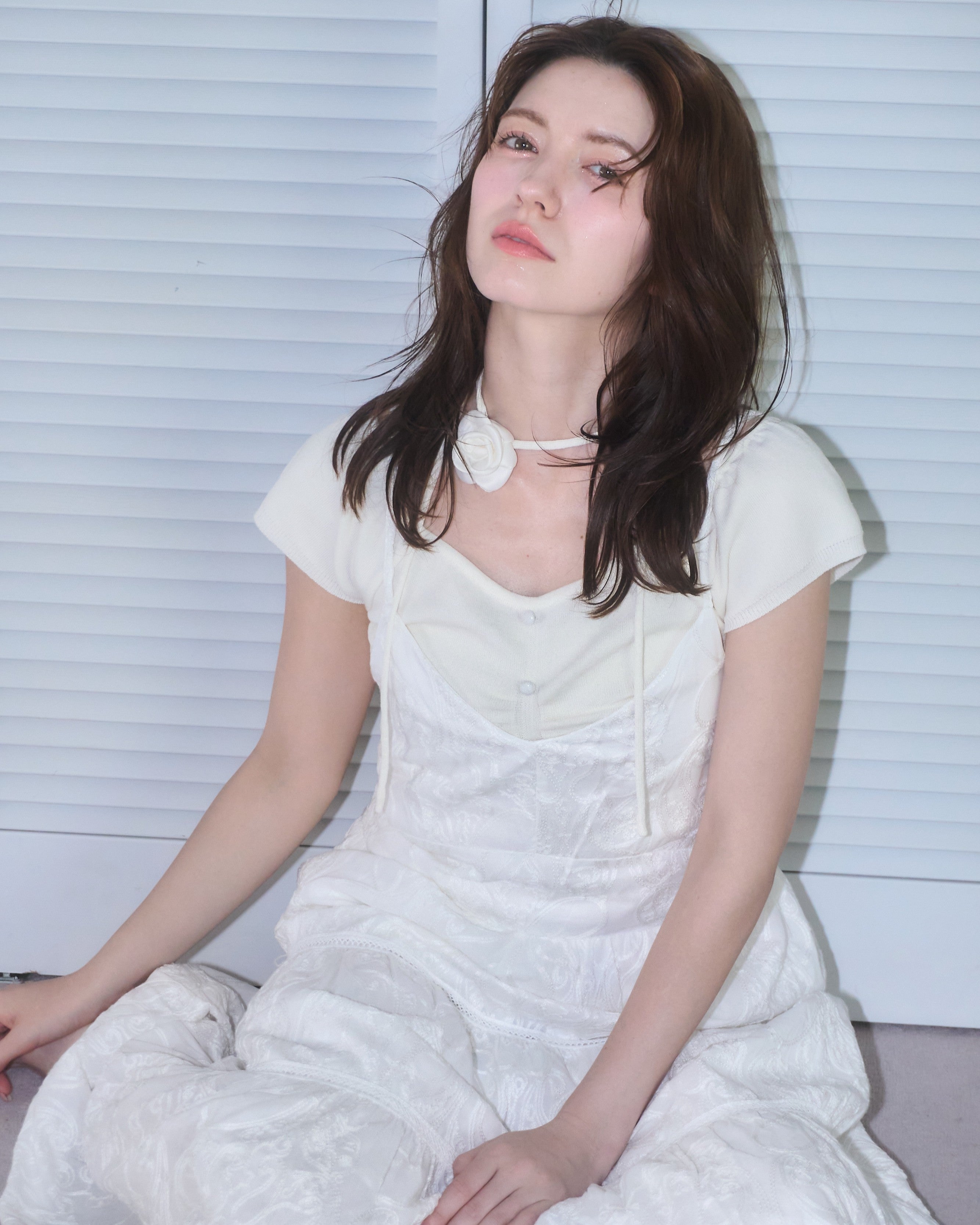 model:155cm/ホワイト