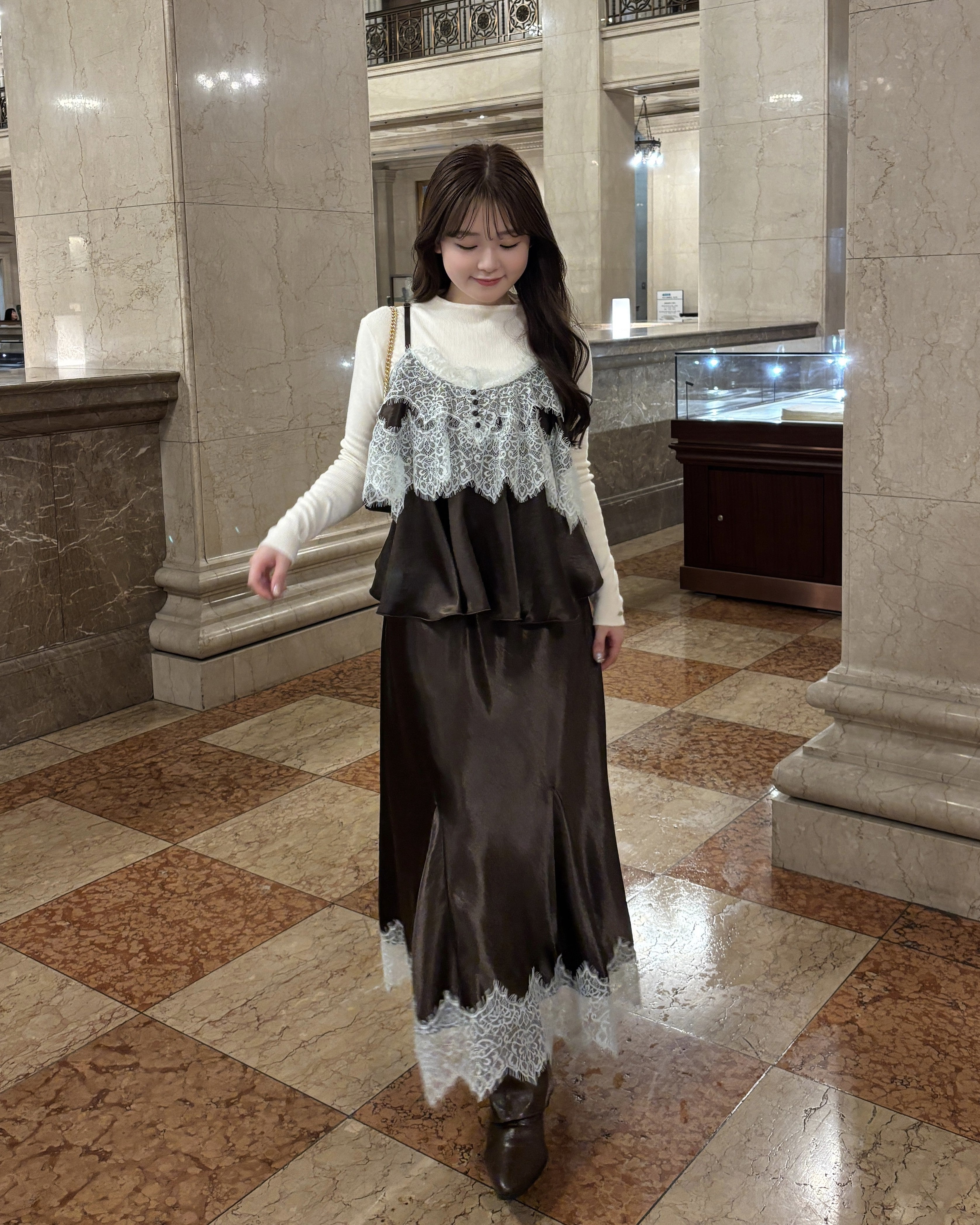 model:150cm/アイボリー