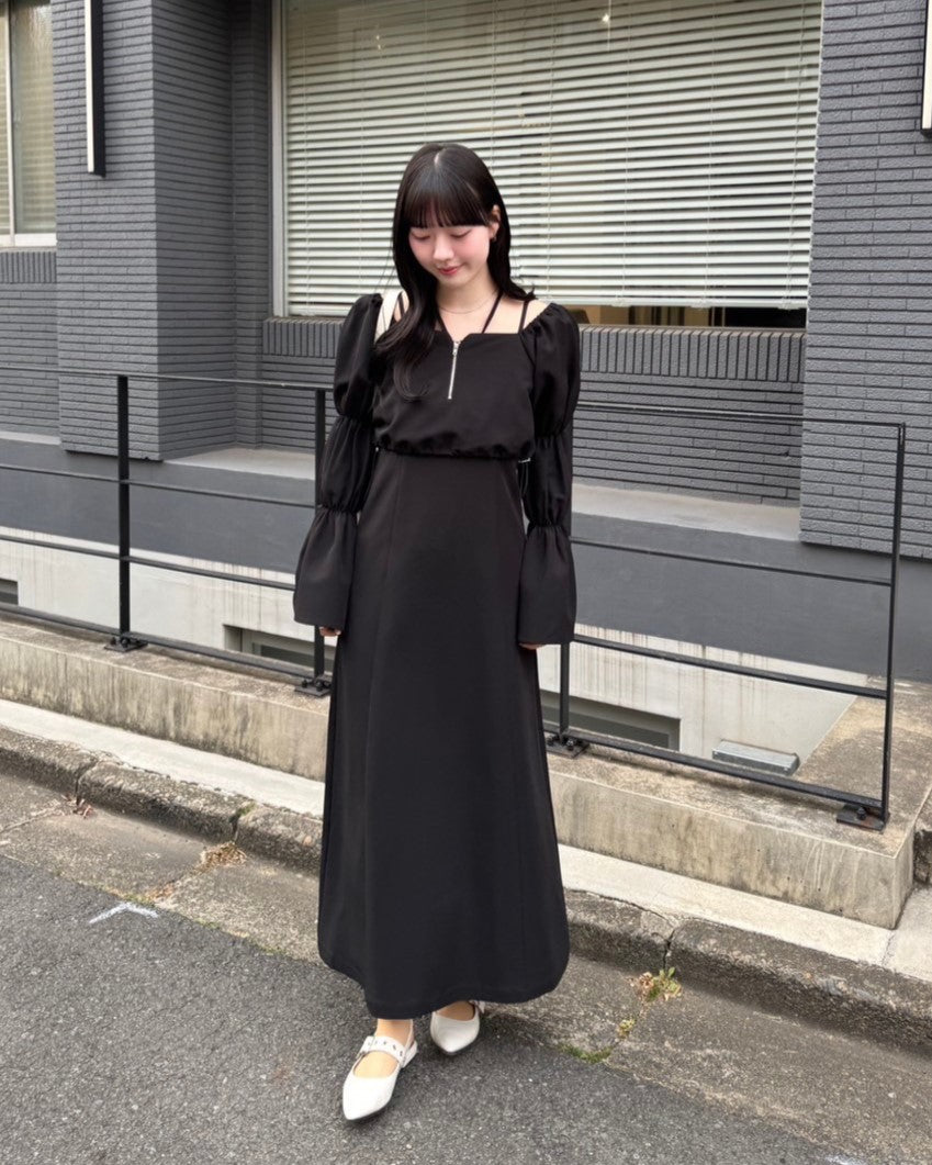 model:167cm/ブラックM