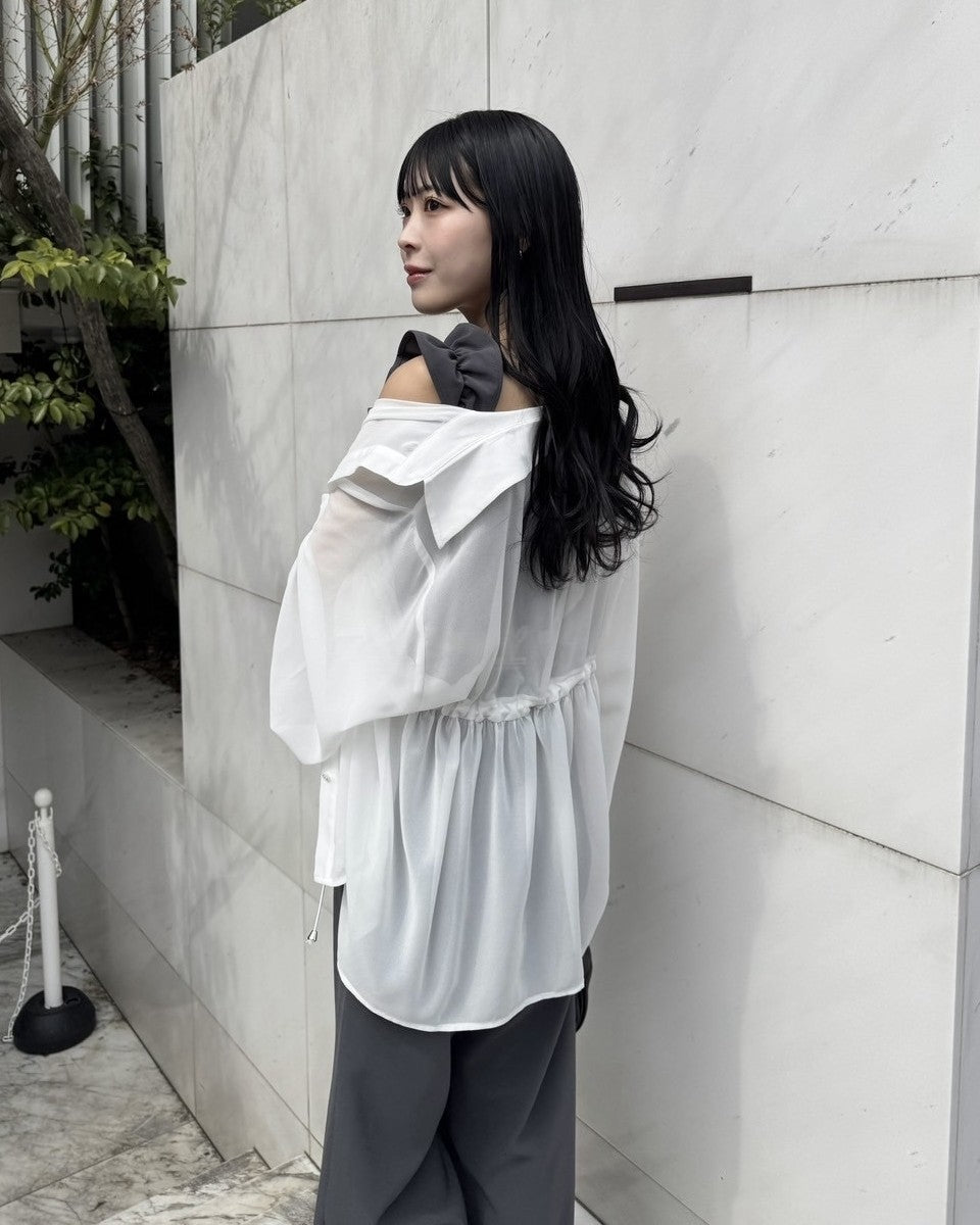 model:162cm/アイボリー