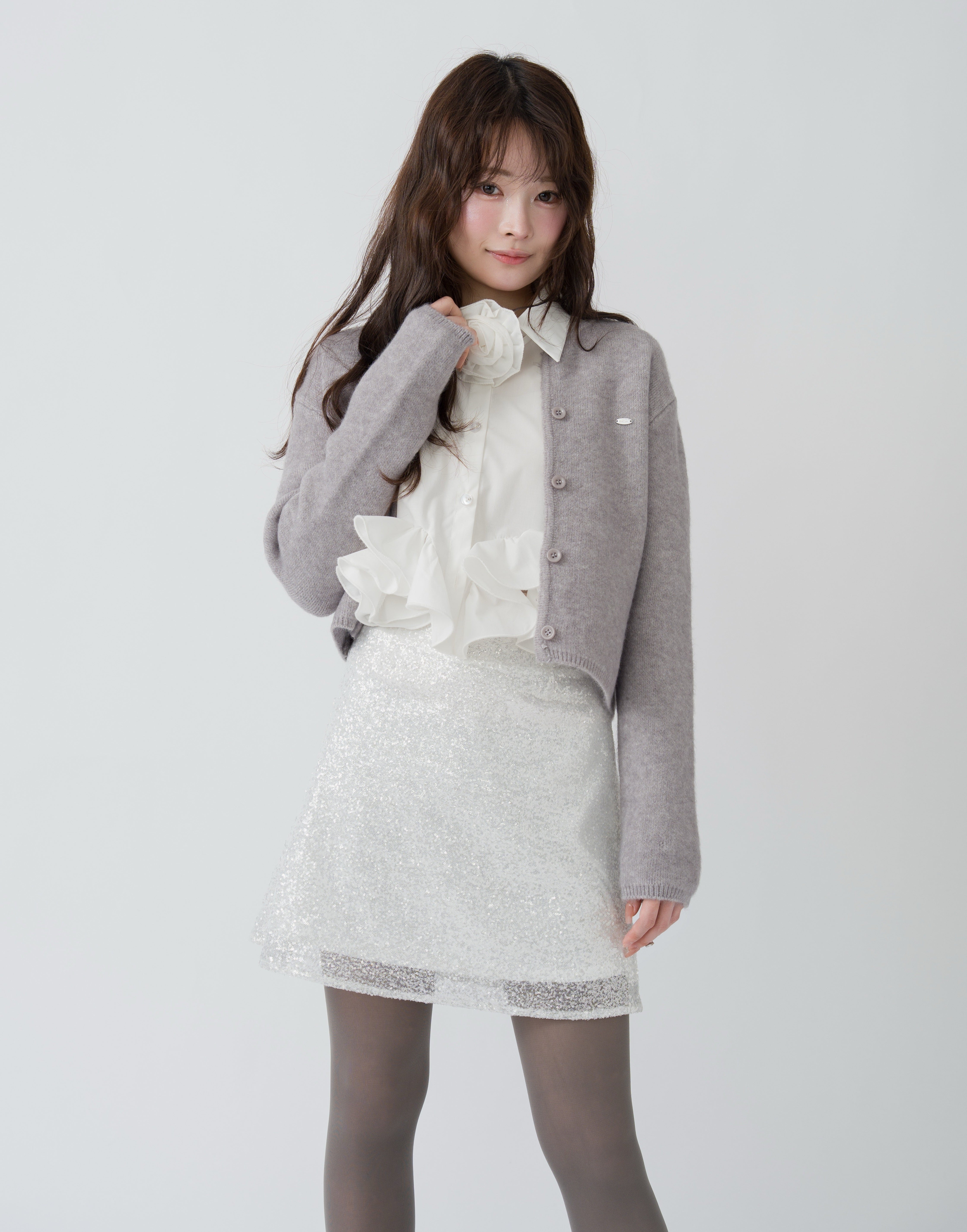 スパンコールミニスカート