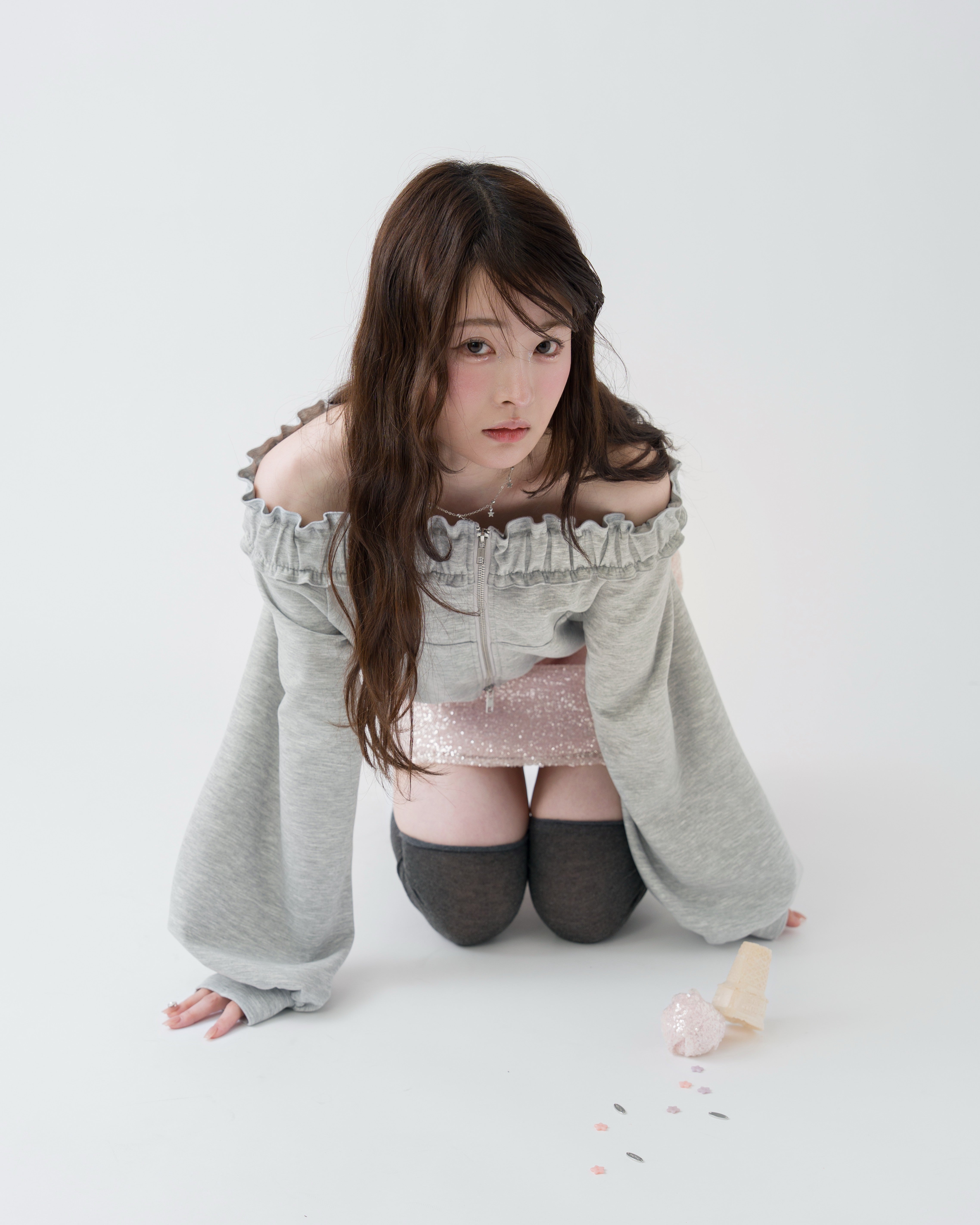 スパンコールミニスカート