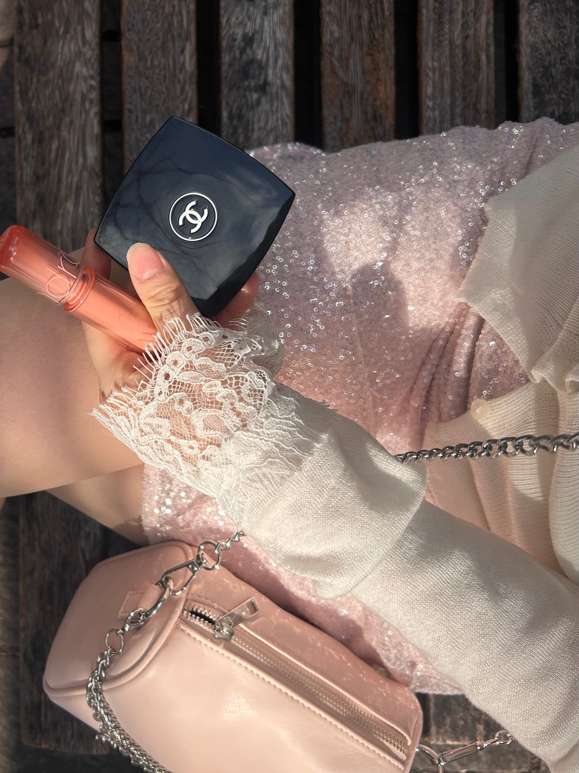 スパンコールミニスカート