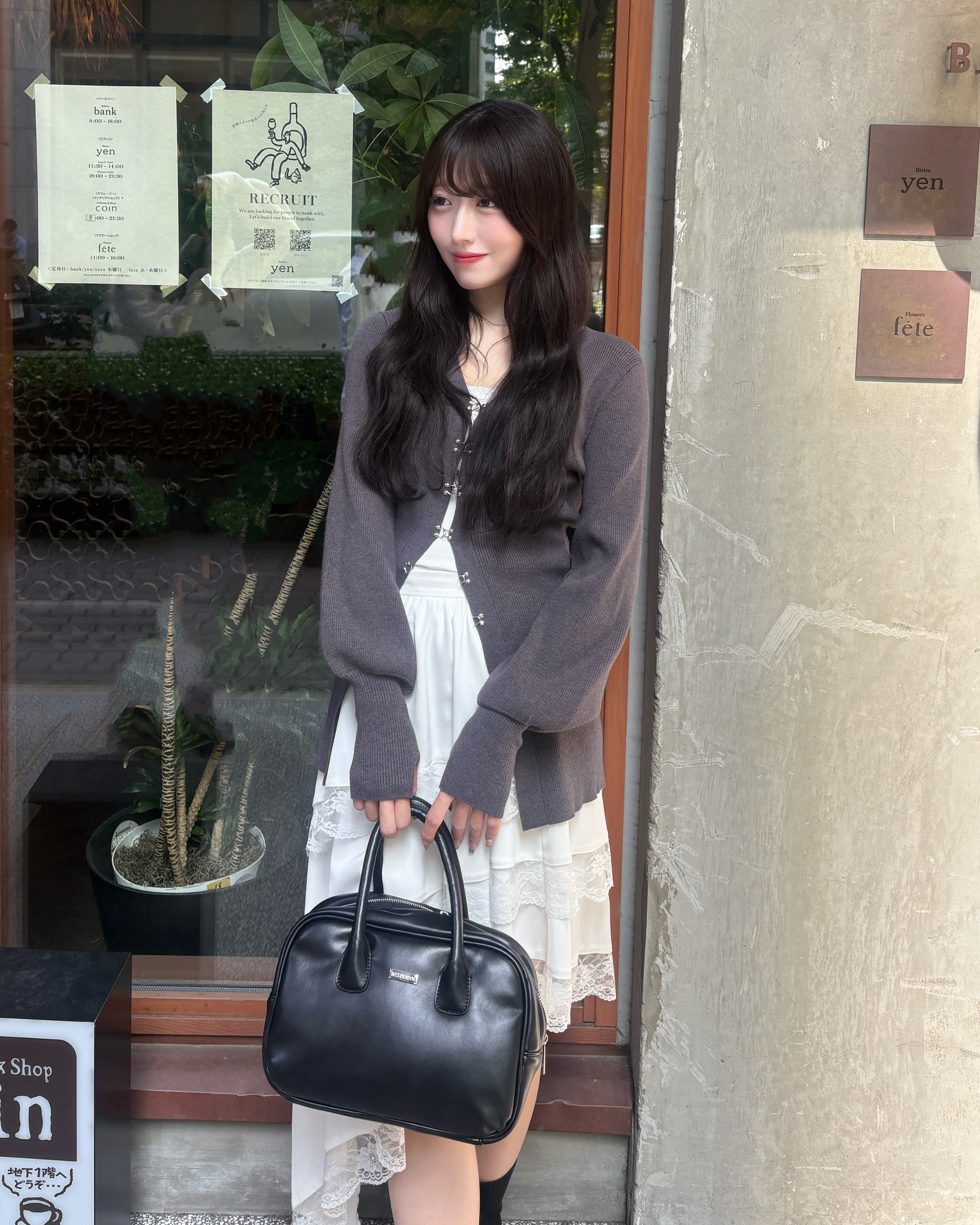 アシメレーススカート