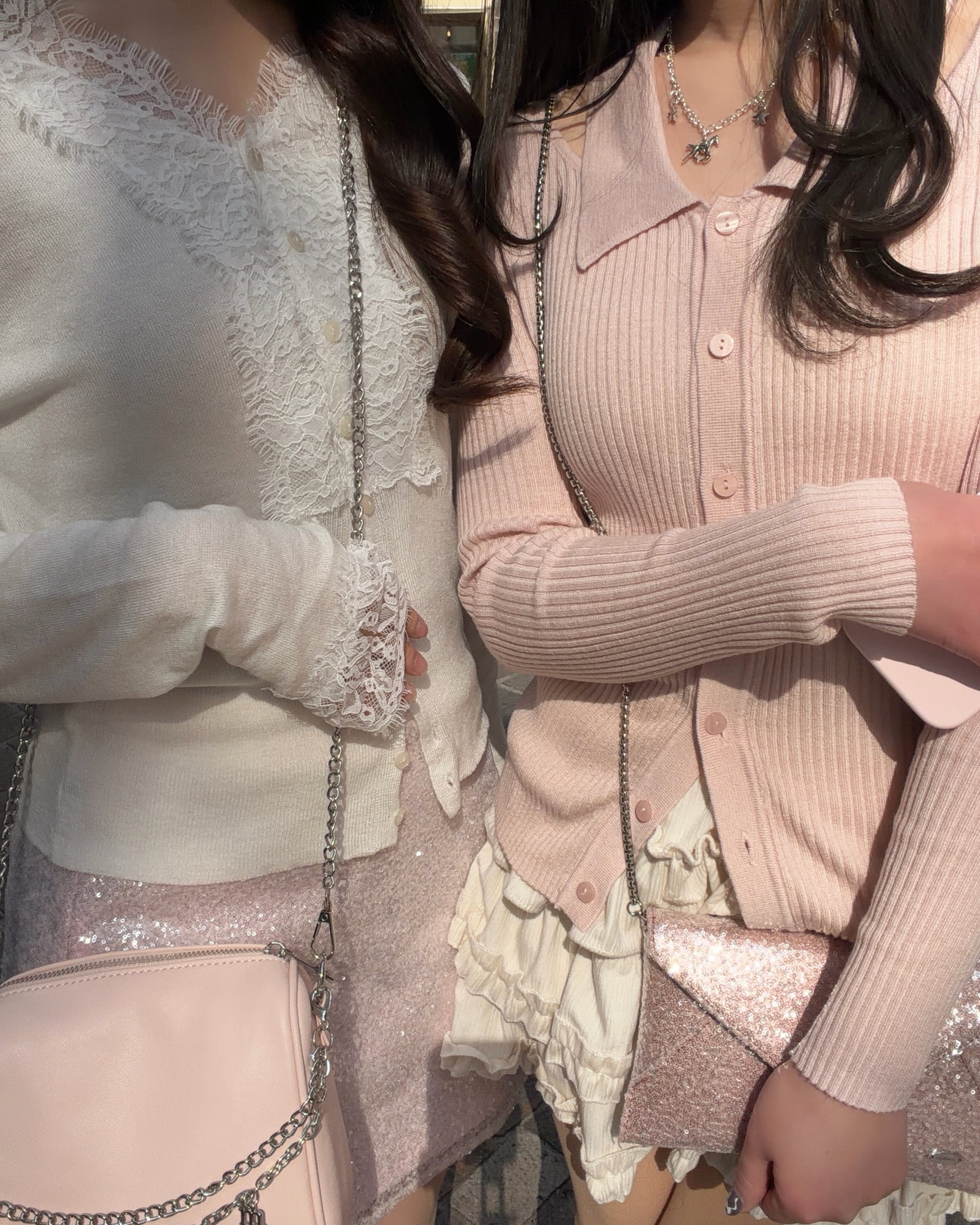 開領 Polo 針織衫