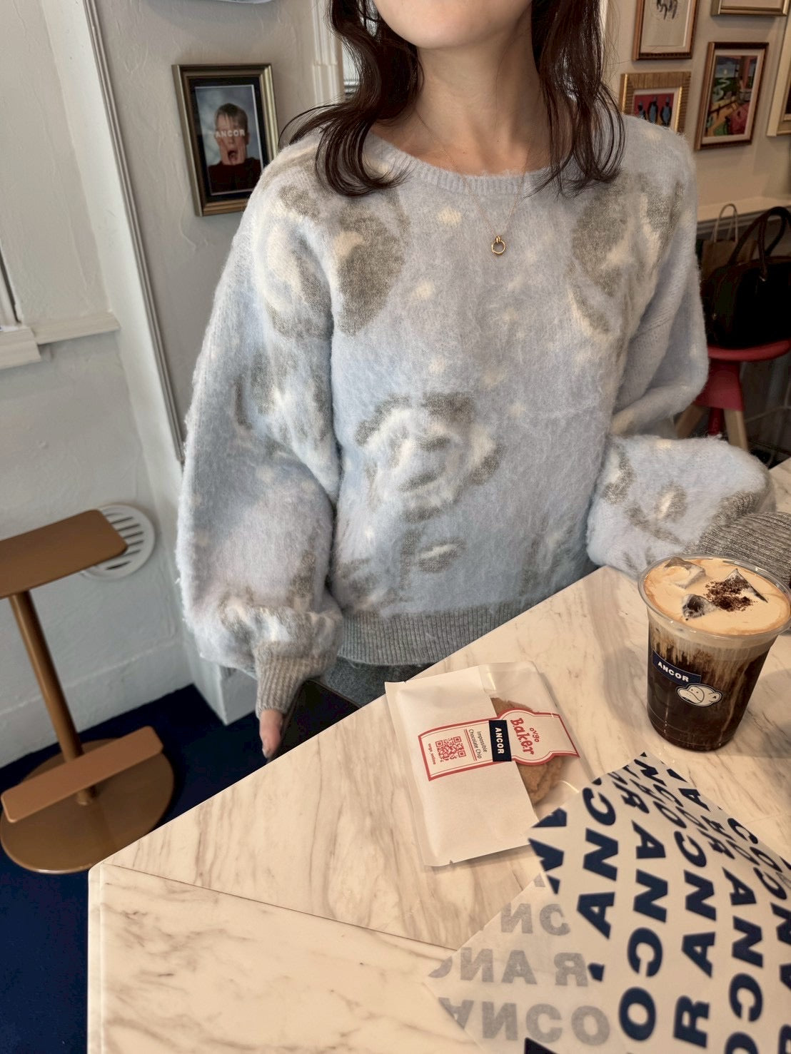 玫瑰细微的设计编织