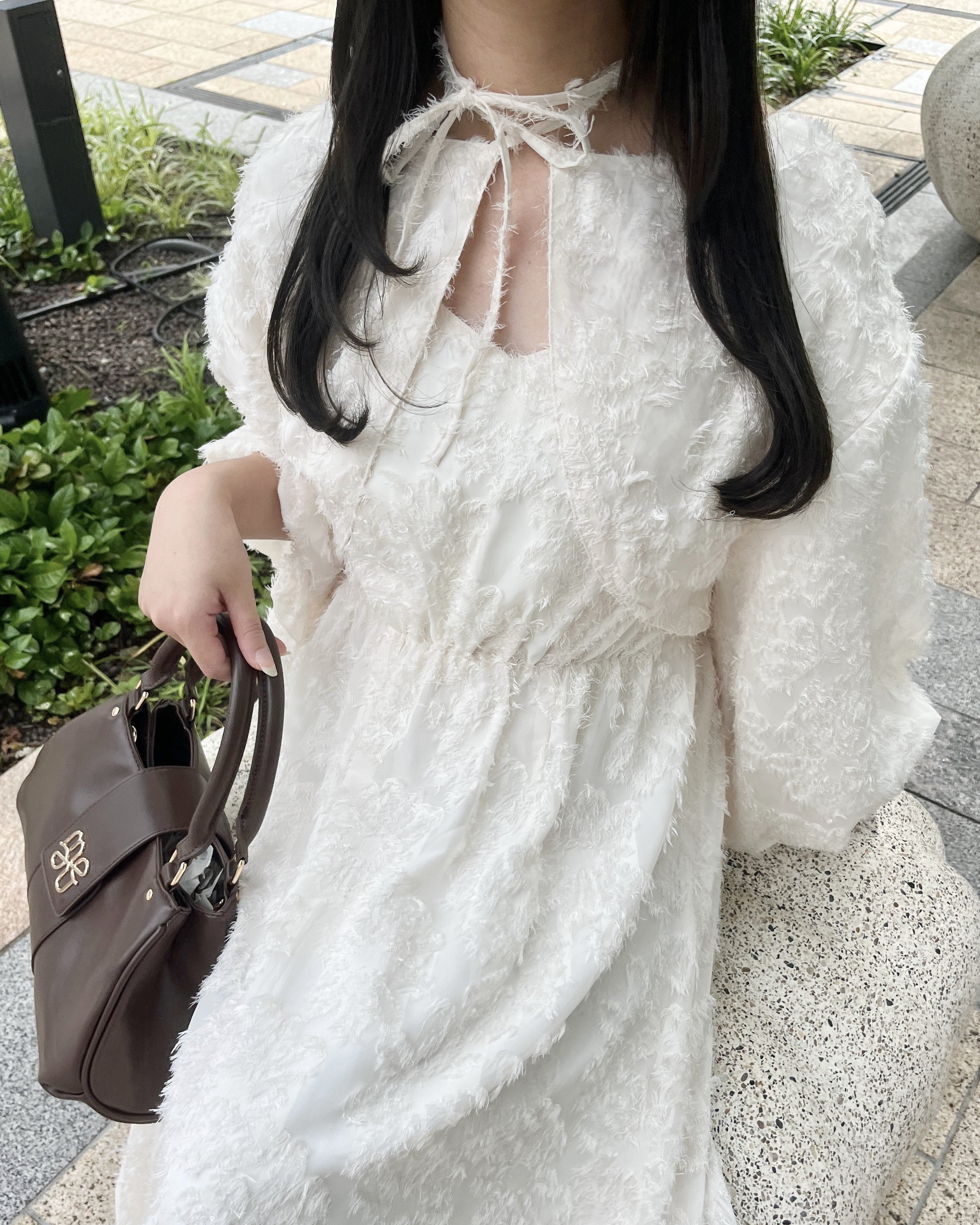 【ありすコラボ】マルチウェイフェザーフリンジワンピース