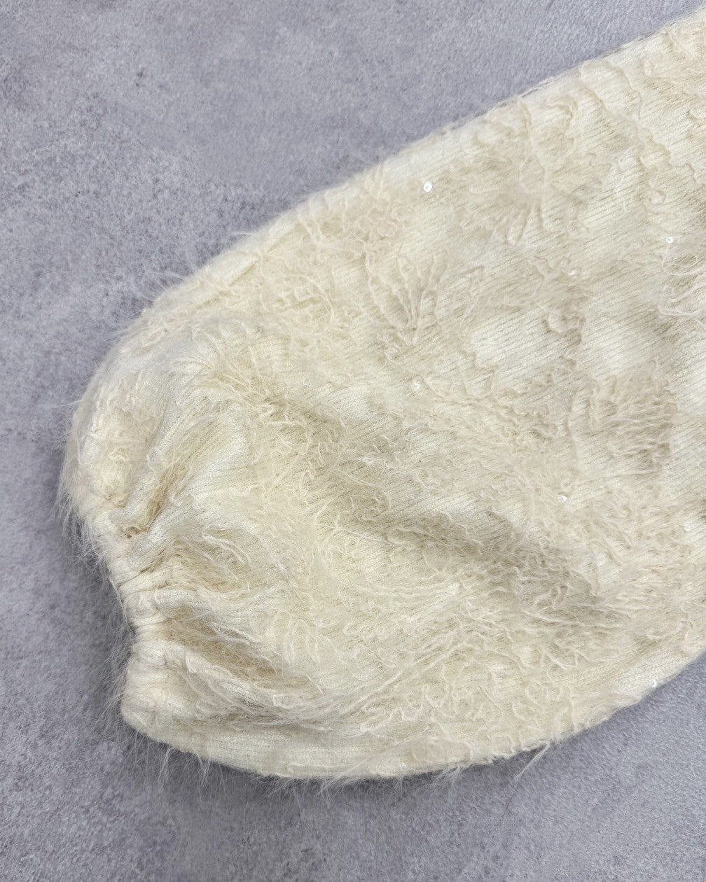 Choker Set 2way蕾丝针织开衫