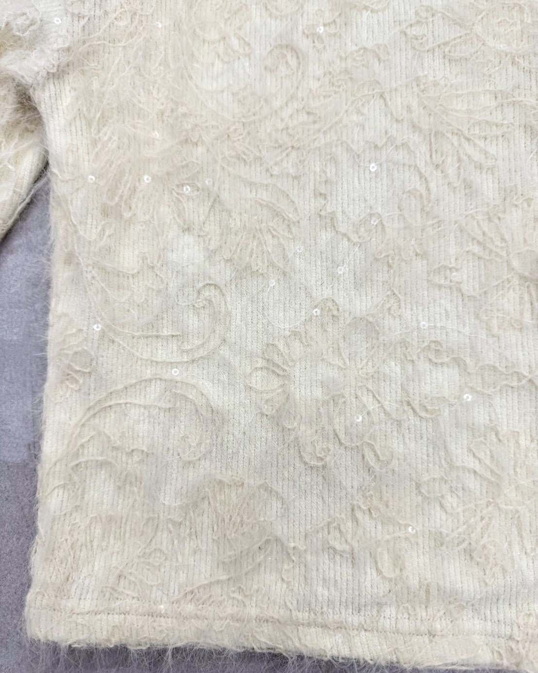 Choker Set 2way蕾丝针织开衫